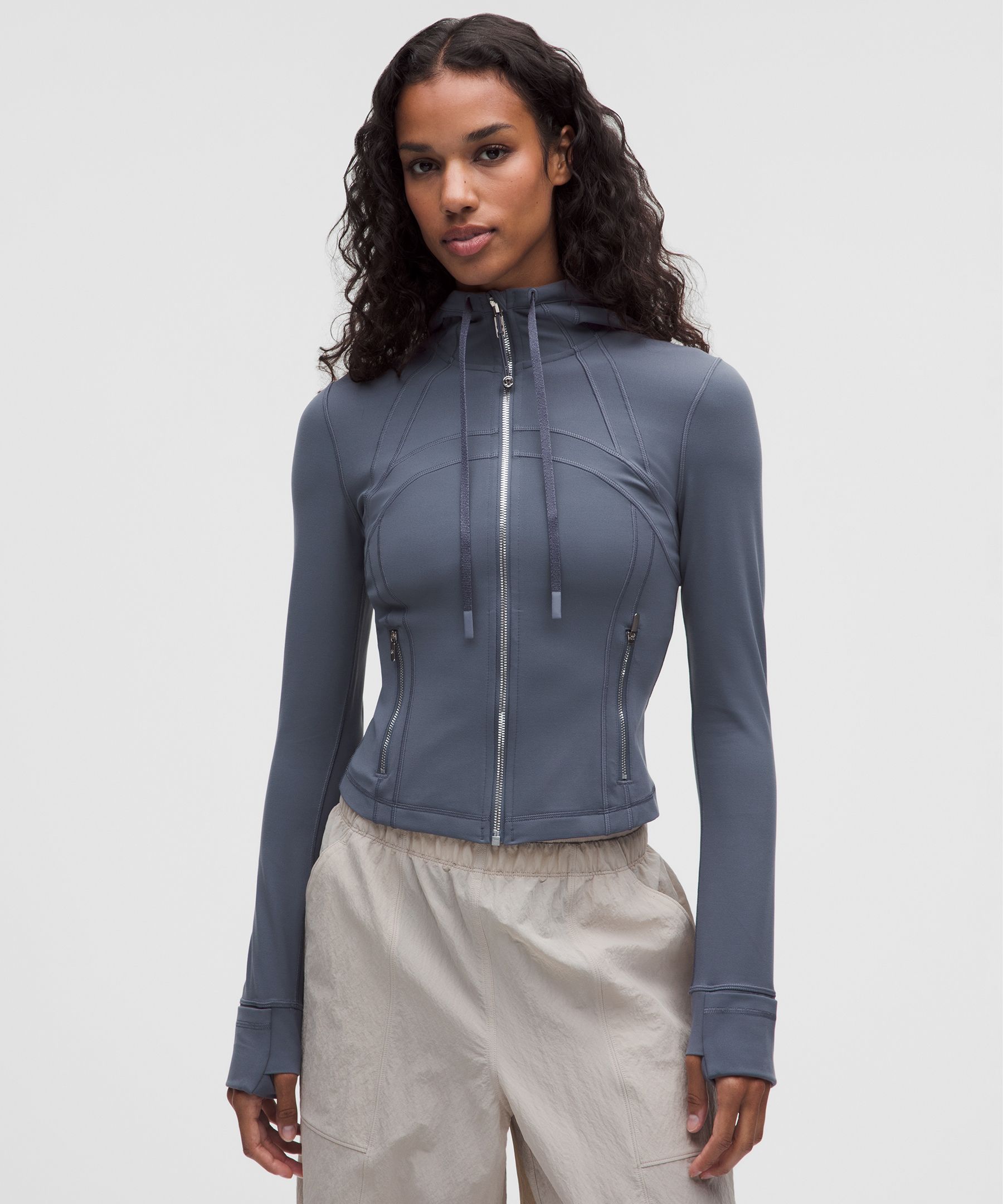 Define Cropped Hooded Jacket *Nulu