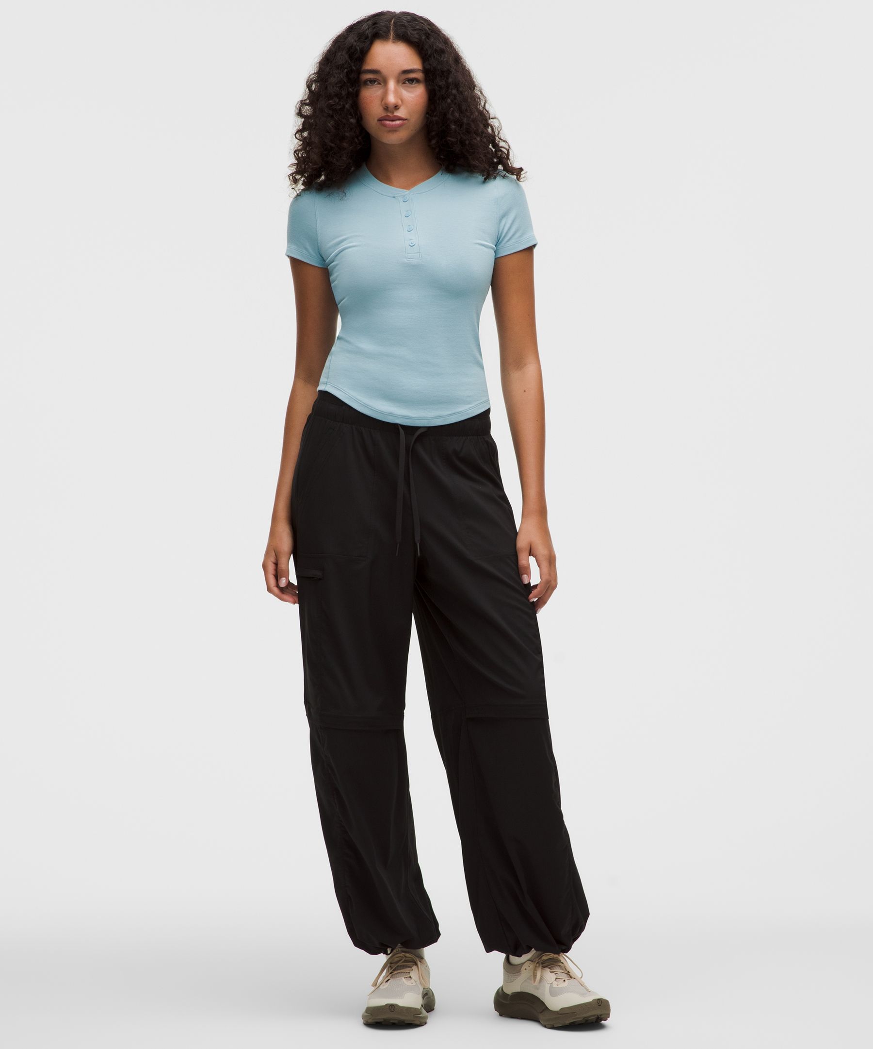 Hold Tight Short-Sleeve Henley