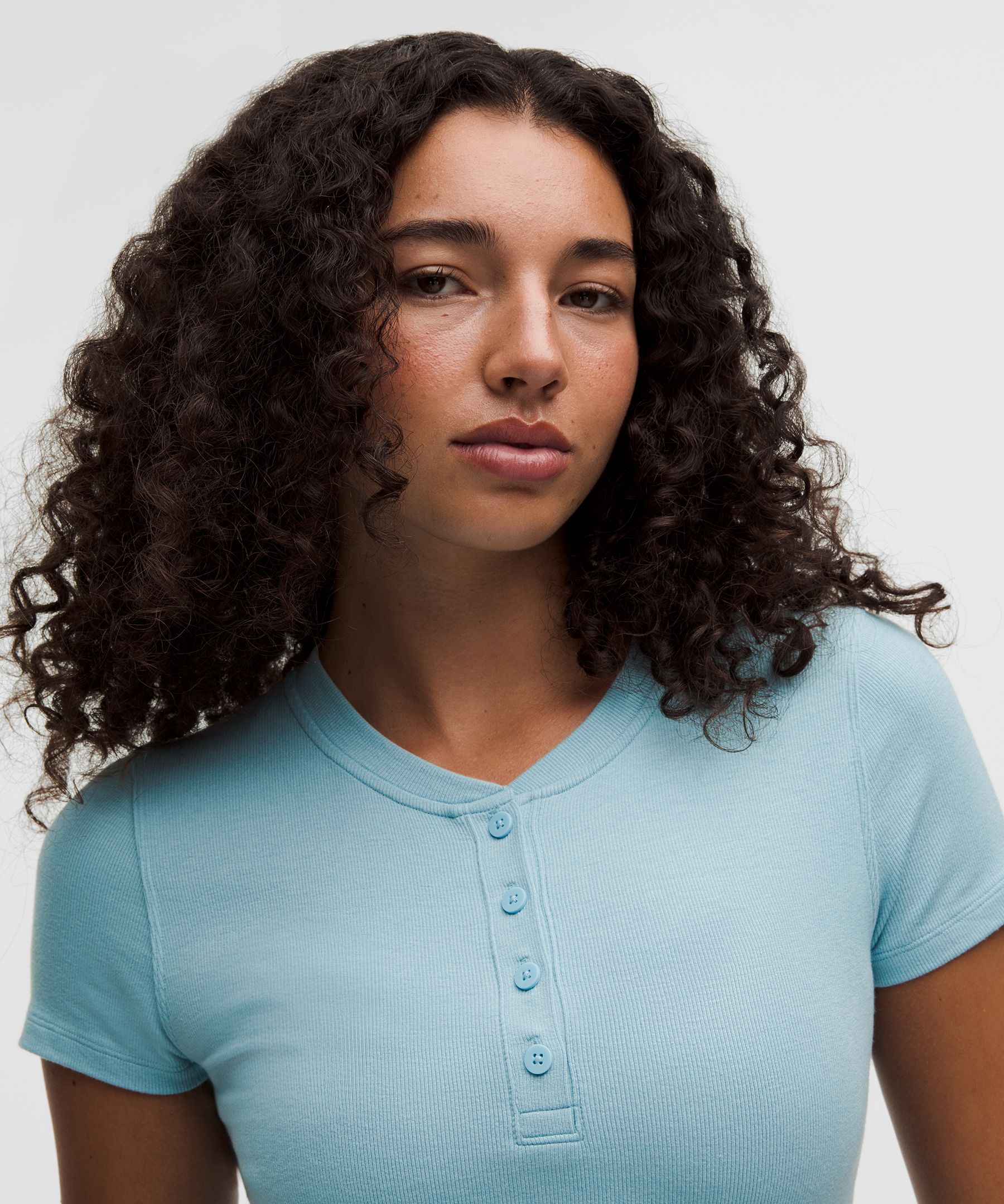 Hold Tight Short-Sleeve Henley