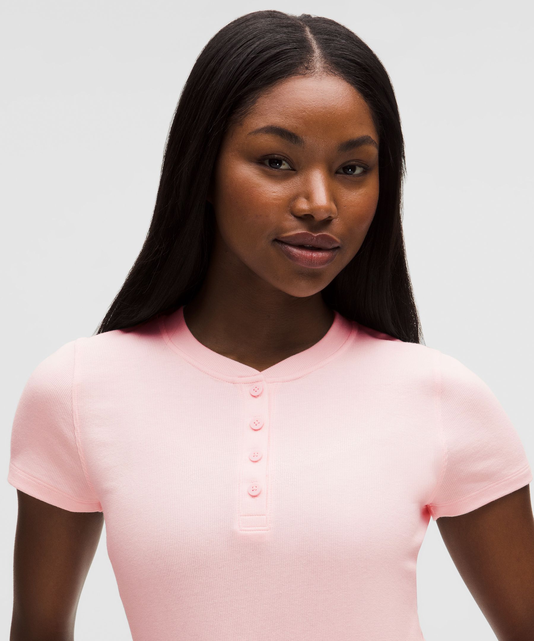Hold Tight Short-Sleeve Henley