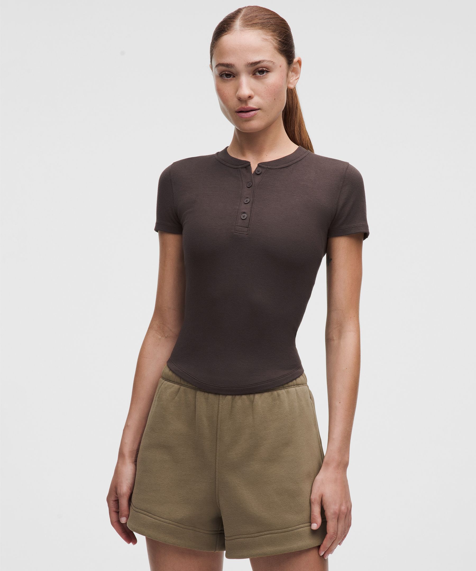 Hold Tight Short-Sleeve Henley
