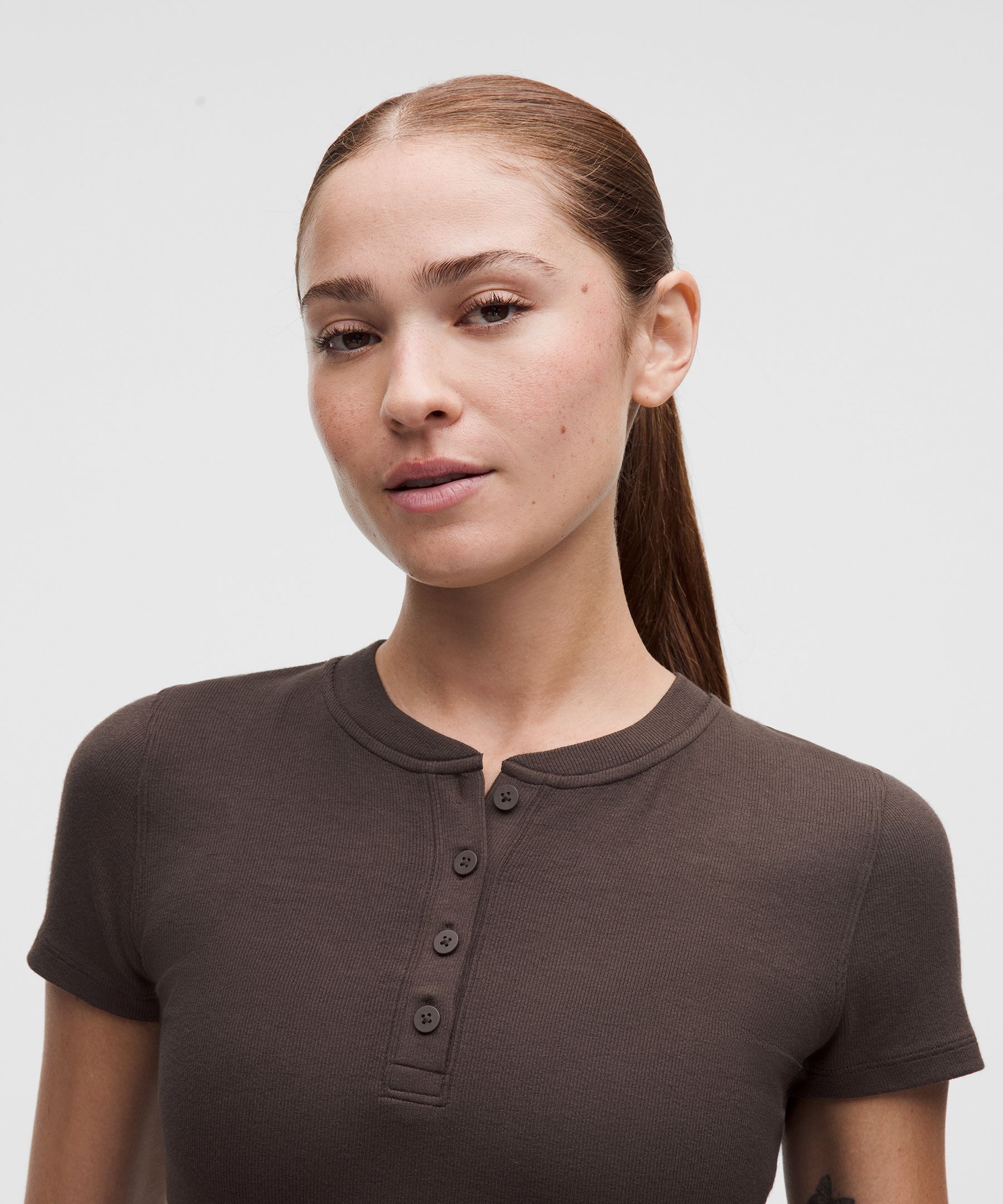 Hold Tight Short-Sleeve Henley