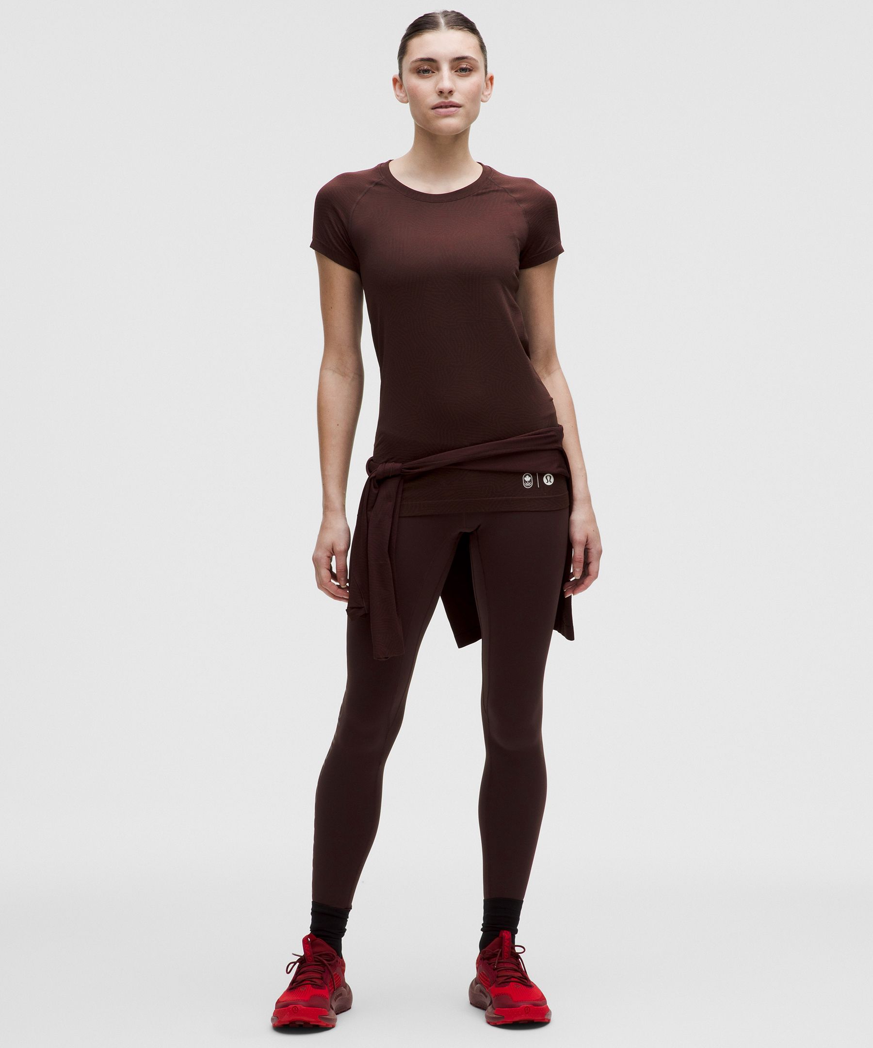 Team Canada Swiftly Tech Short-Sleeve Shirt 2.0 *COC Logo