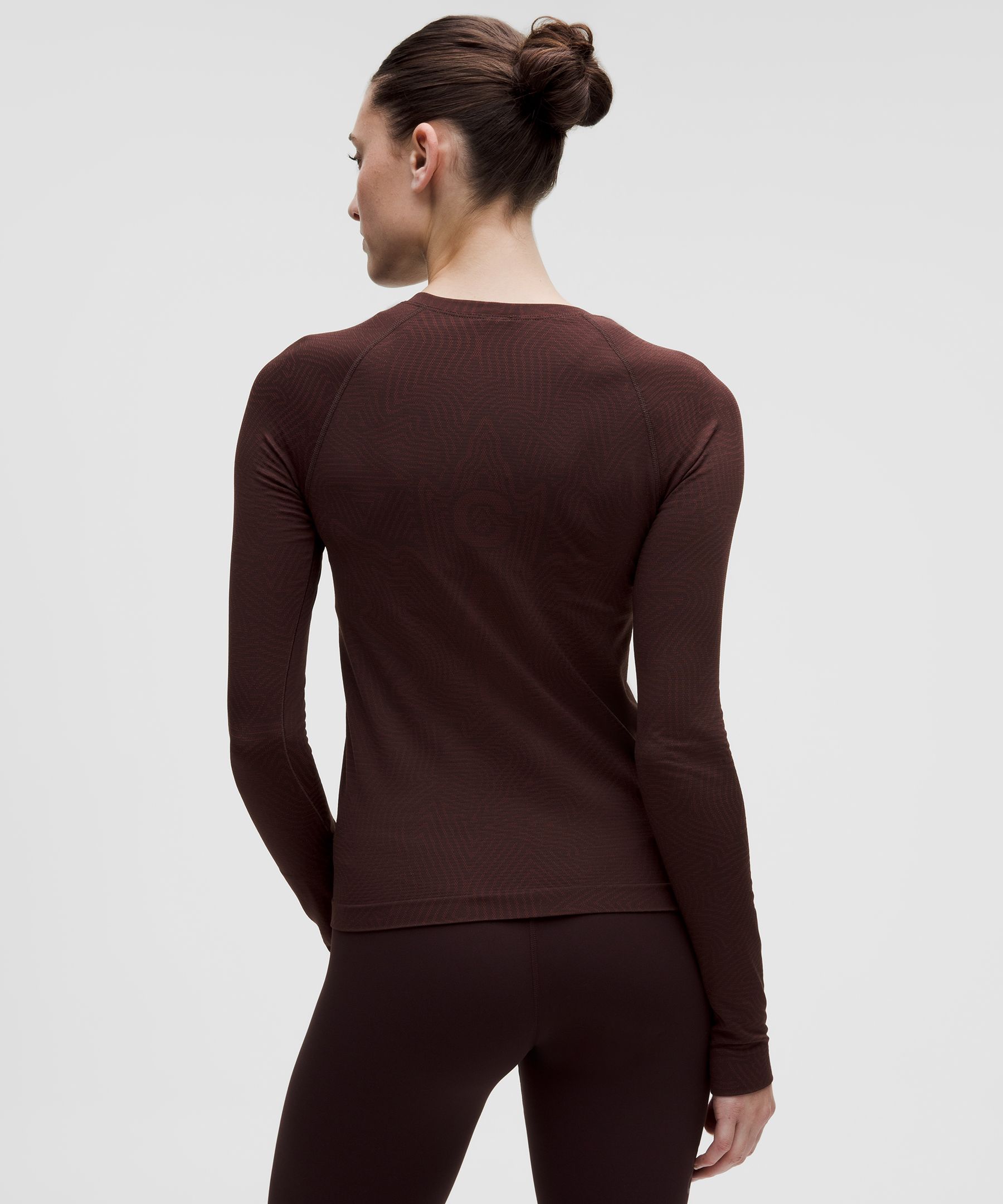 Team Canada Swiftly Tech Long-Sleeve Shirt 2.0 Waist Length *COC Logo