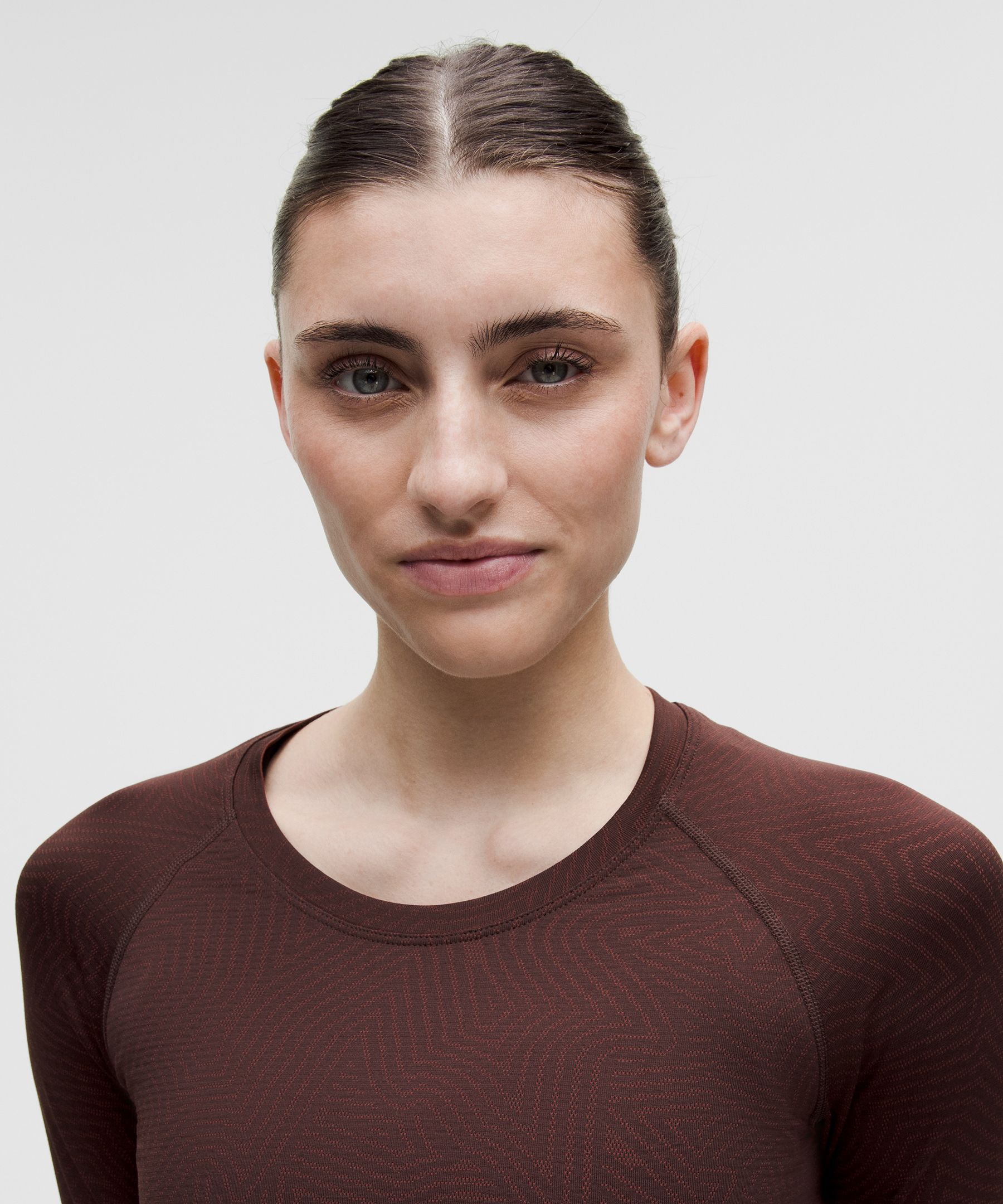 Team Canada Swiftly Tech Long-Sleeve Shirt 2.0 Waist Length *COC Logo