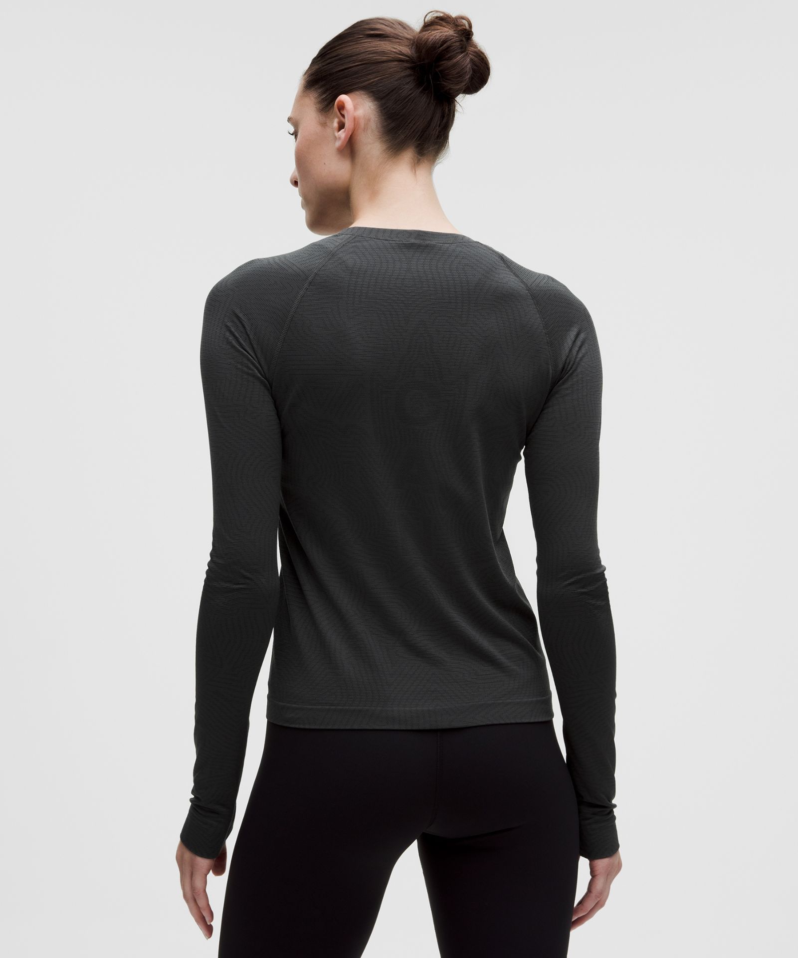 Lululemon Team Canada Swiftly Tech Long-Sleeve Shirt 2.0 Waist Length *COC Logo — фото 3