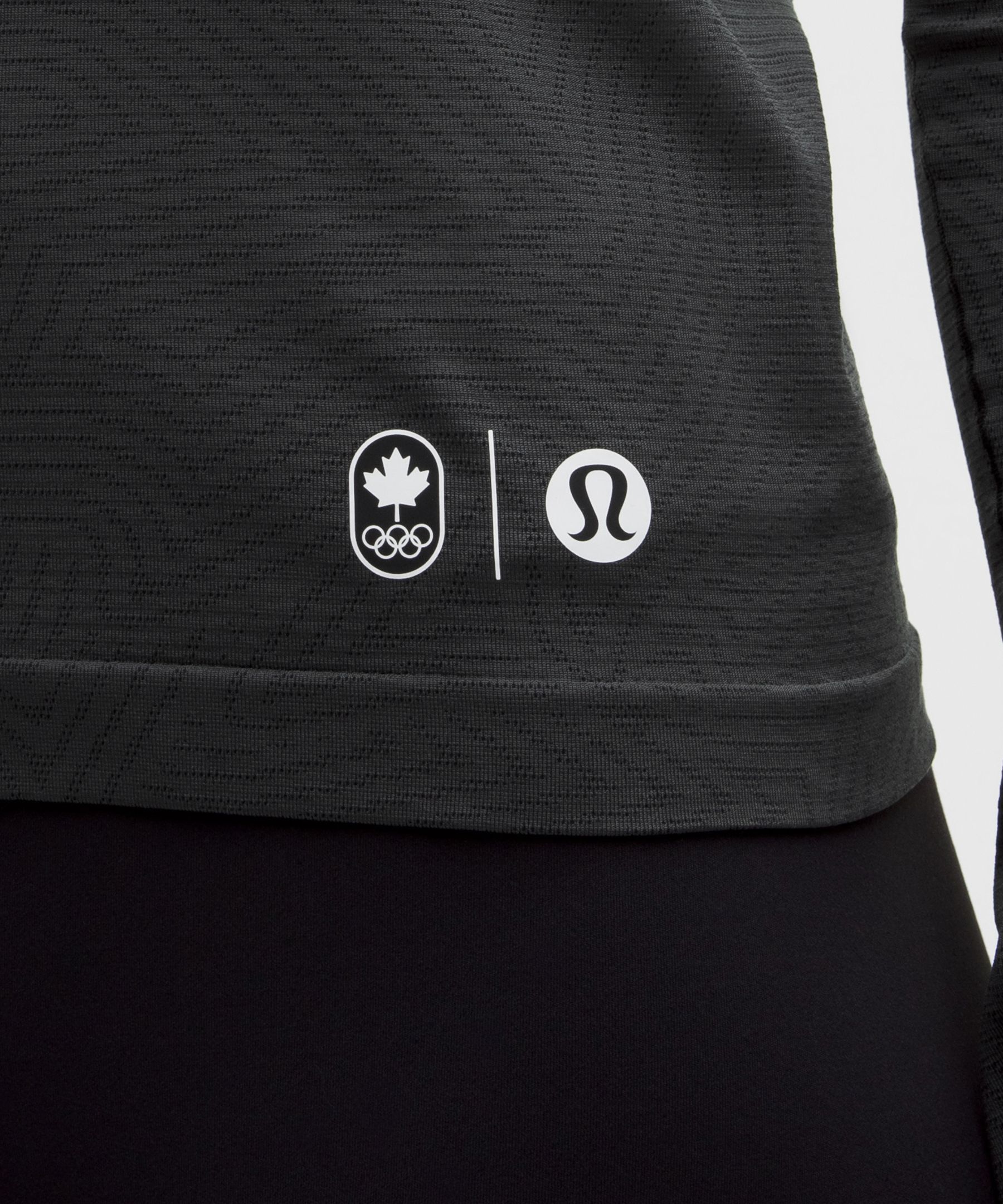 Team Canada Swiftly Tech Long-Sleeve Shirt 2.0 Waist Length