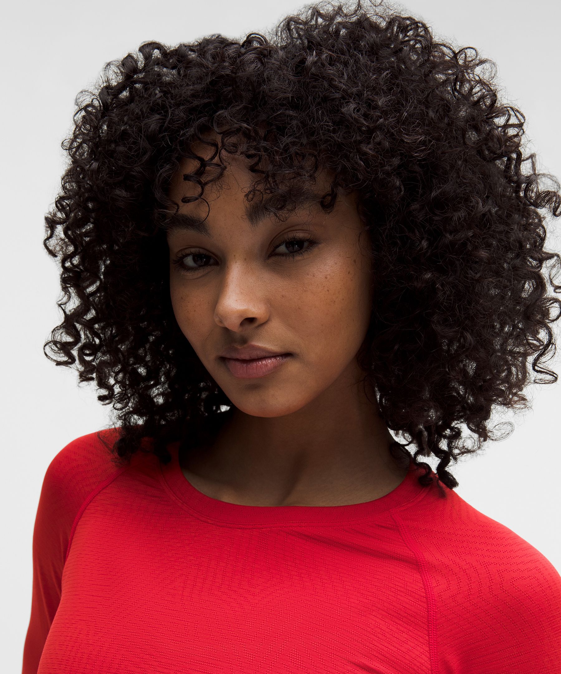 Team Canada Swiftly Tech Long-Sleeve Shirt 2.0 Waist Length *COC Logo