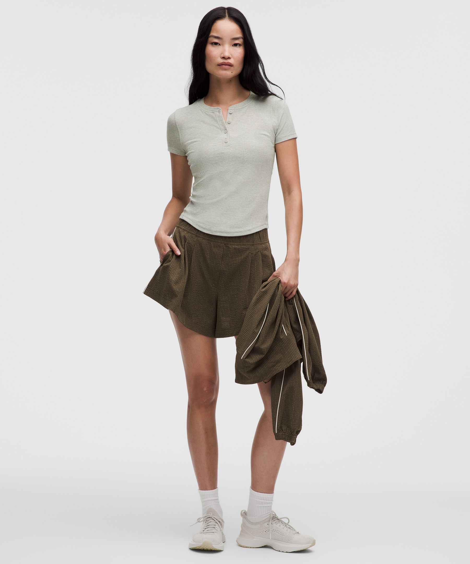 Hold Tight Short-Sleeve Henley