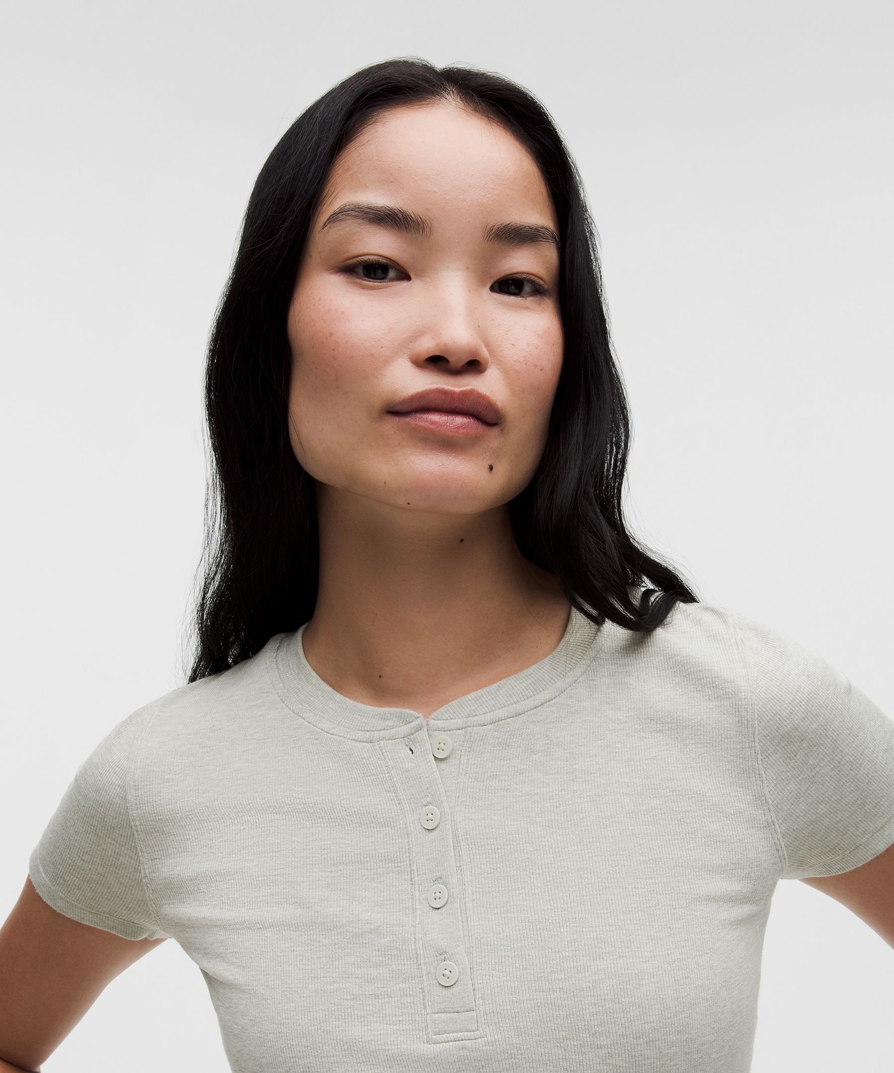 Hold Tight Short-Sleeve Henley