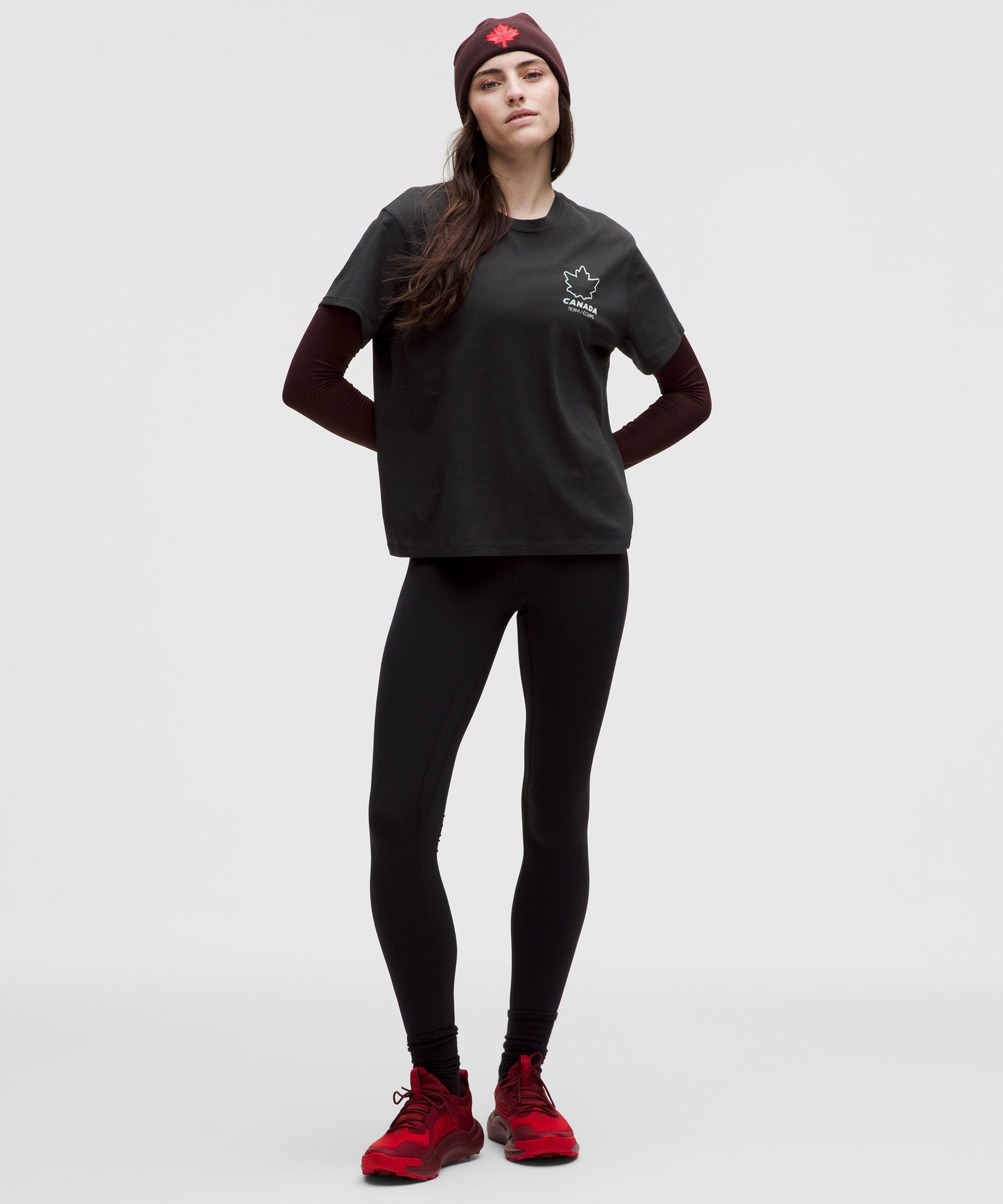 Team Canada Women's Cotton Jersey T-Shirt *COC Logo