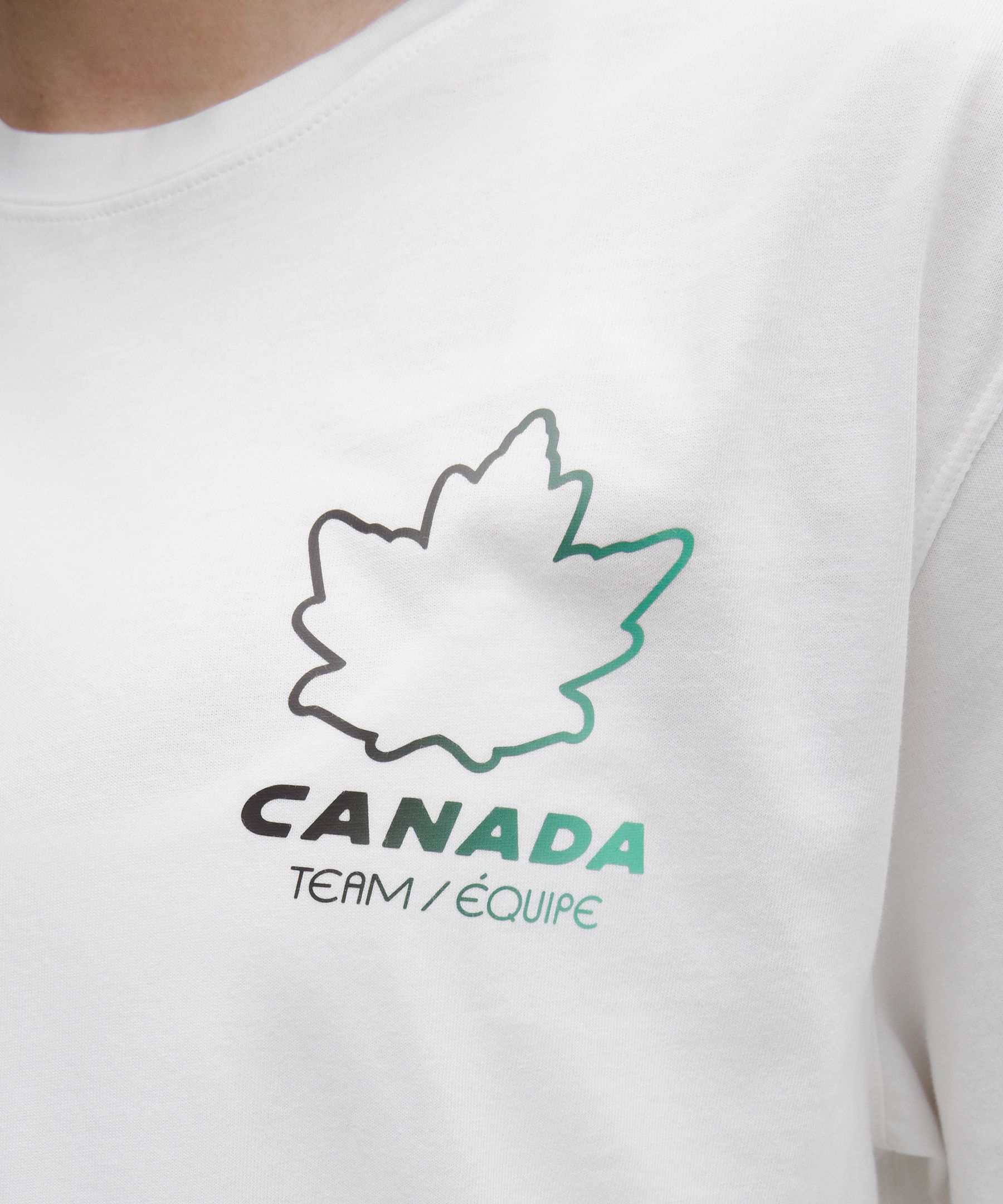 Team Canada Women's Cotton Jersey T-Shirt *COC Logo
