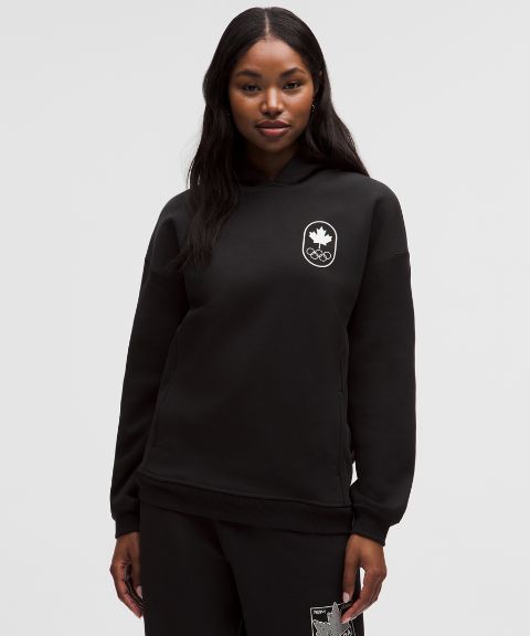 Lululemon Team Canada Womens Big Cozy Oversized Hoodie *COC Logo