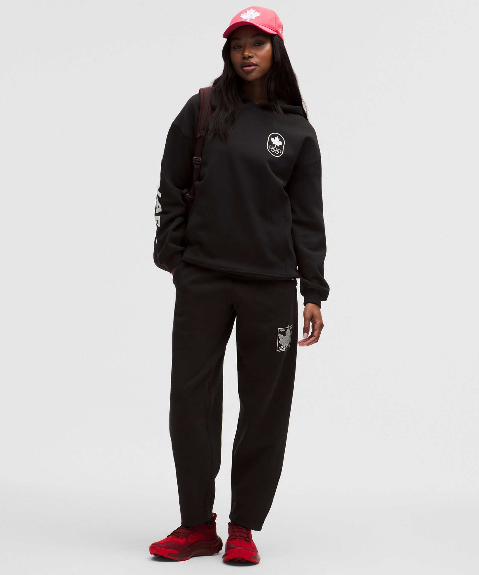 Lululemon Team Canada Womens Big Cozy Oversized Hoodie *COC Logo — фото 2