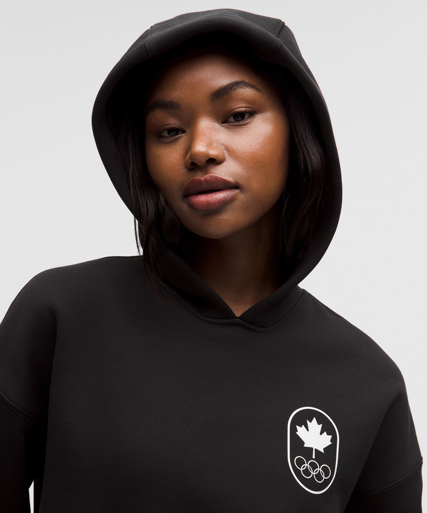 Team Canada Womens Big Cozy Oversized Hoodie *COC Logo