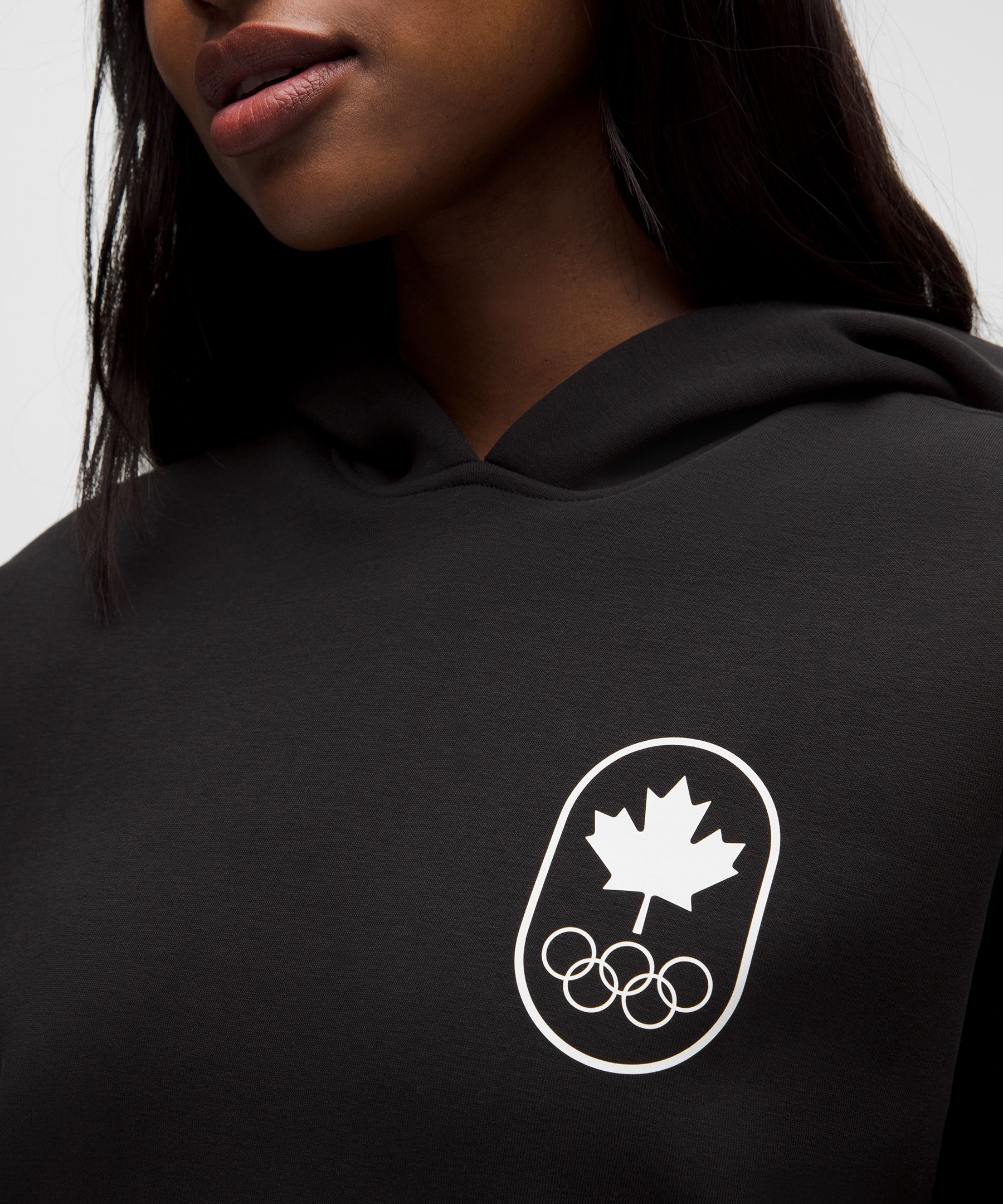 Team Canada Womens Big Cozy Oversized Hoodie *COC Logo