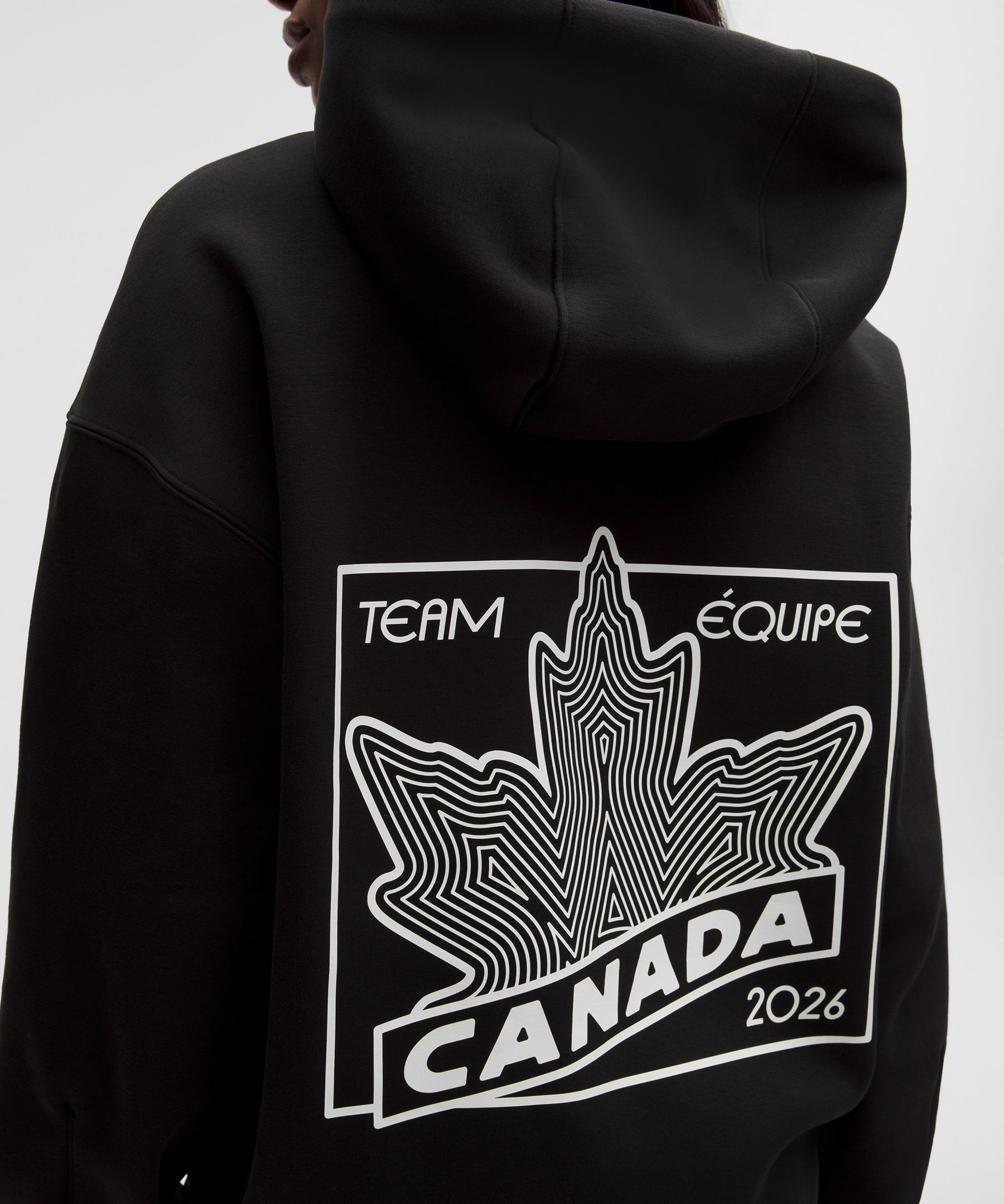 Team Canada Womens Big Cozy Oversized Hoodie *COC Logo