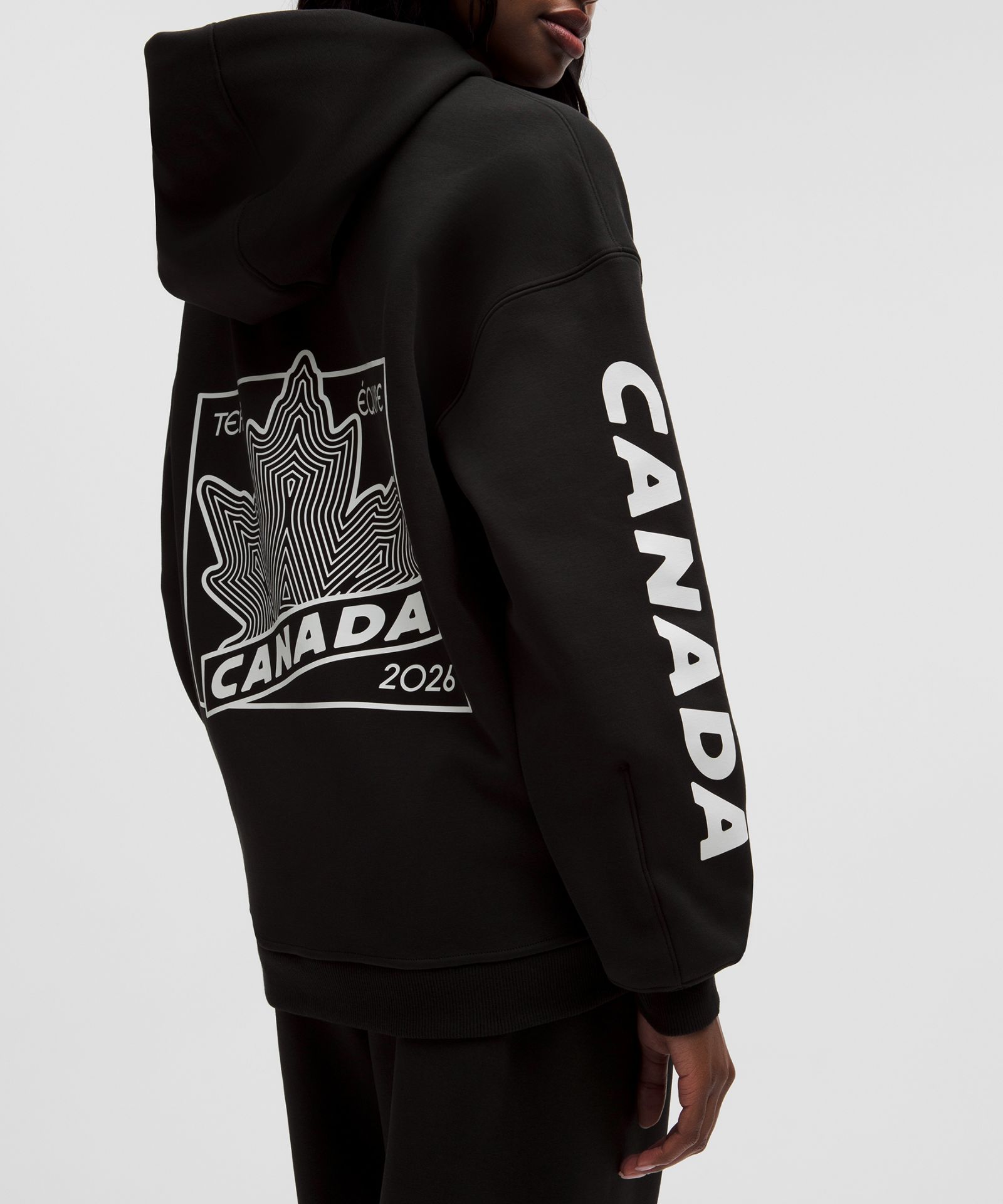 Lululemon Team Canada Womens Big Cozy Oversized Hoodie *COC Logo — фото 8