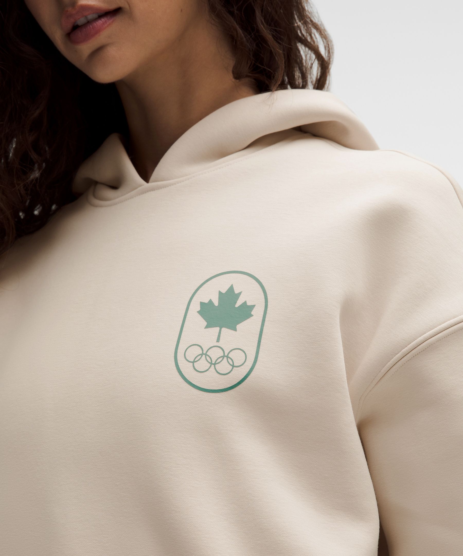 Team Canada Womens Big Cozy Oversized Hoodie *COC Logo