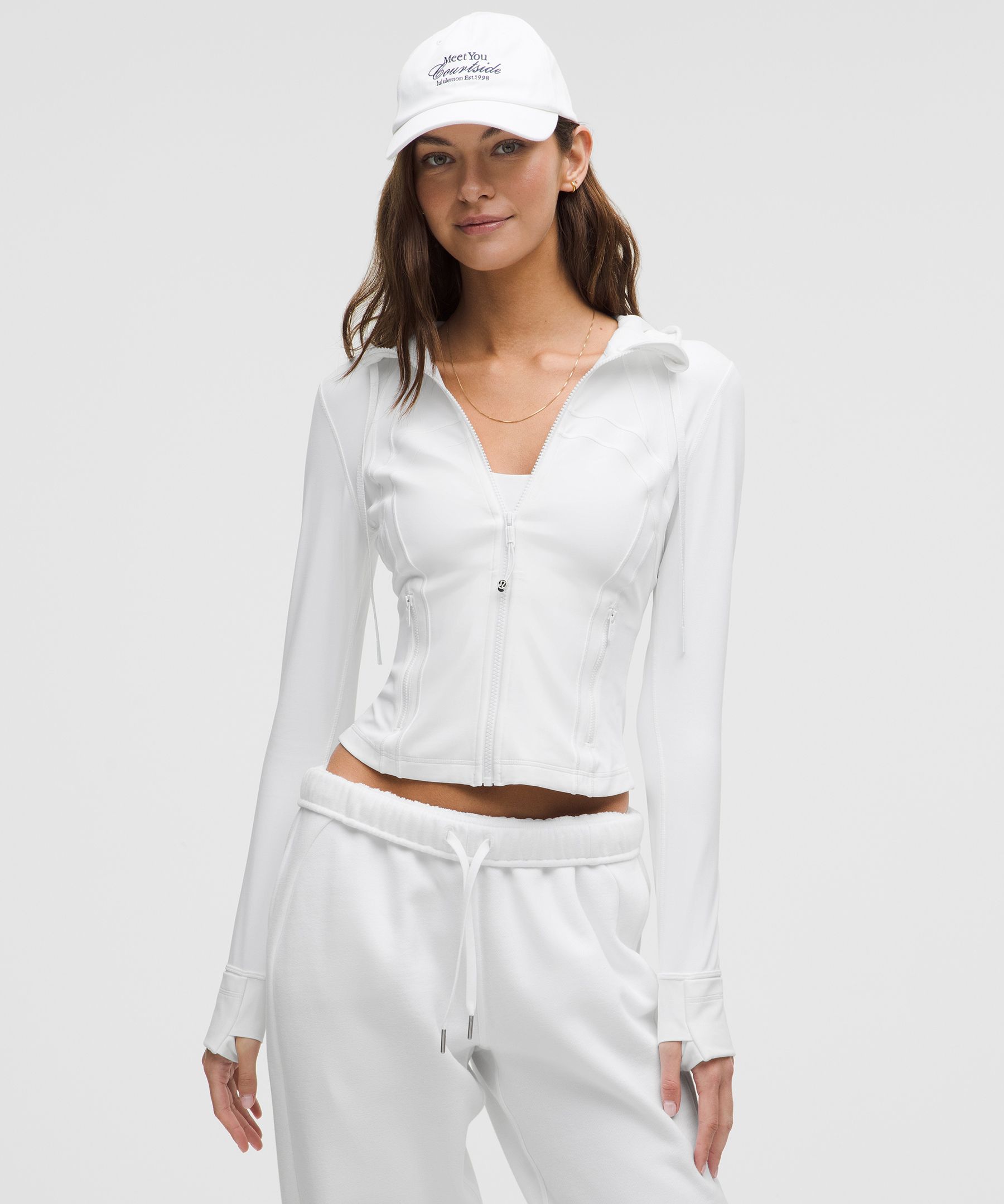 Define Cropped Hooded Jacket 