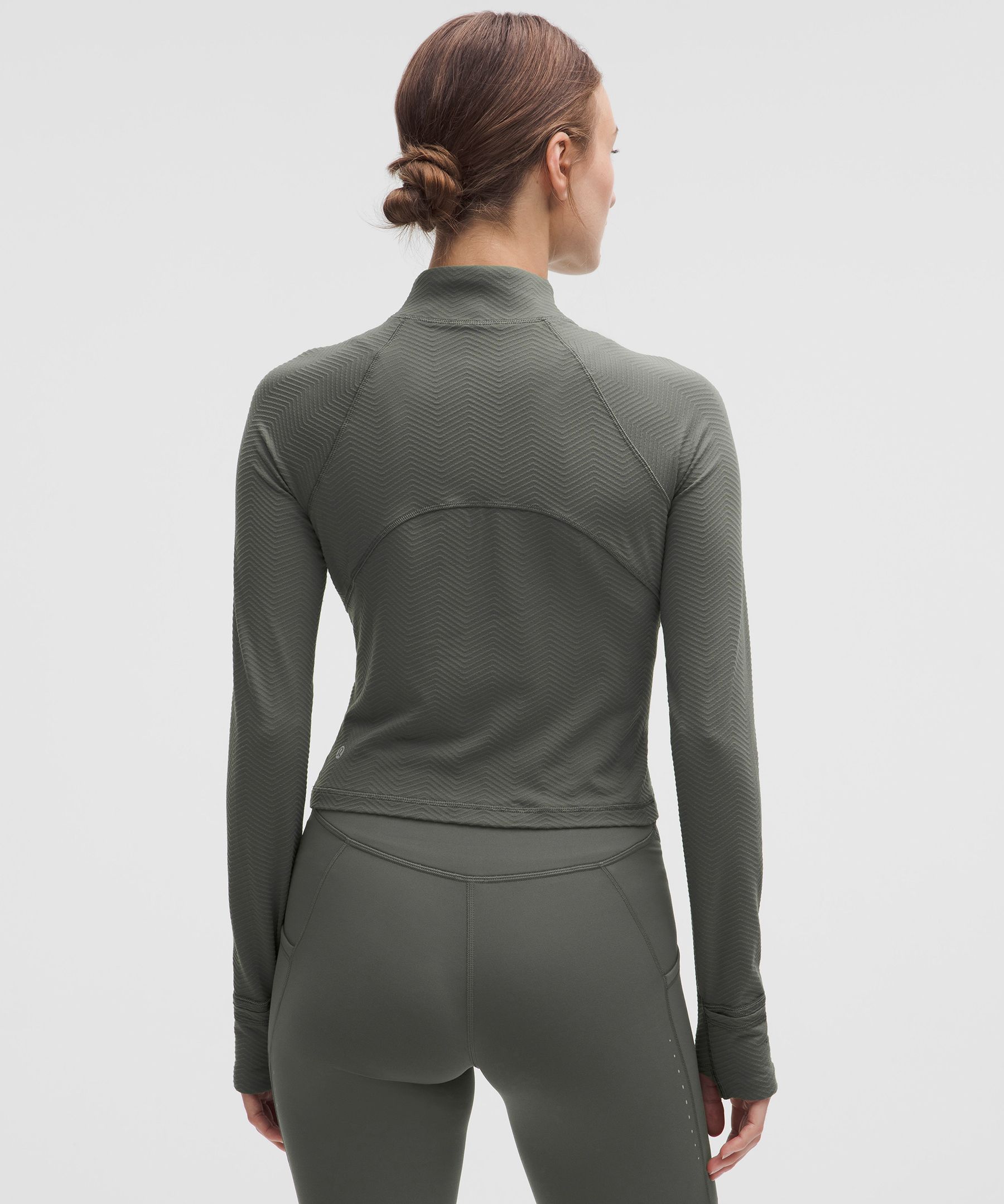 It's Rulu Cropped Half Zip 