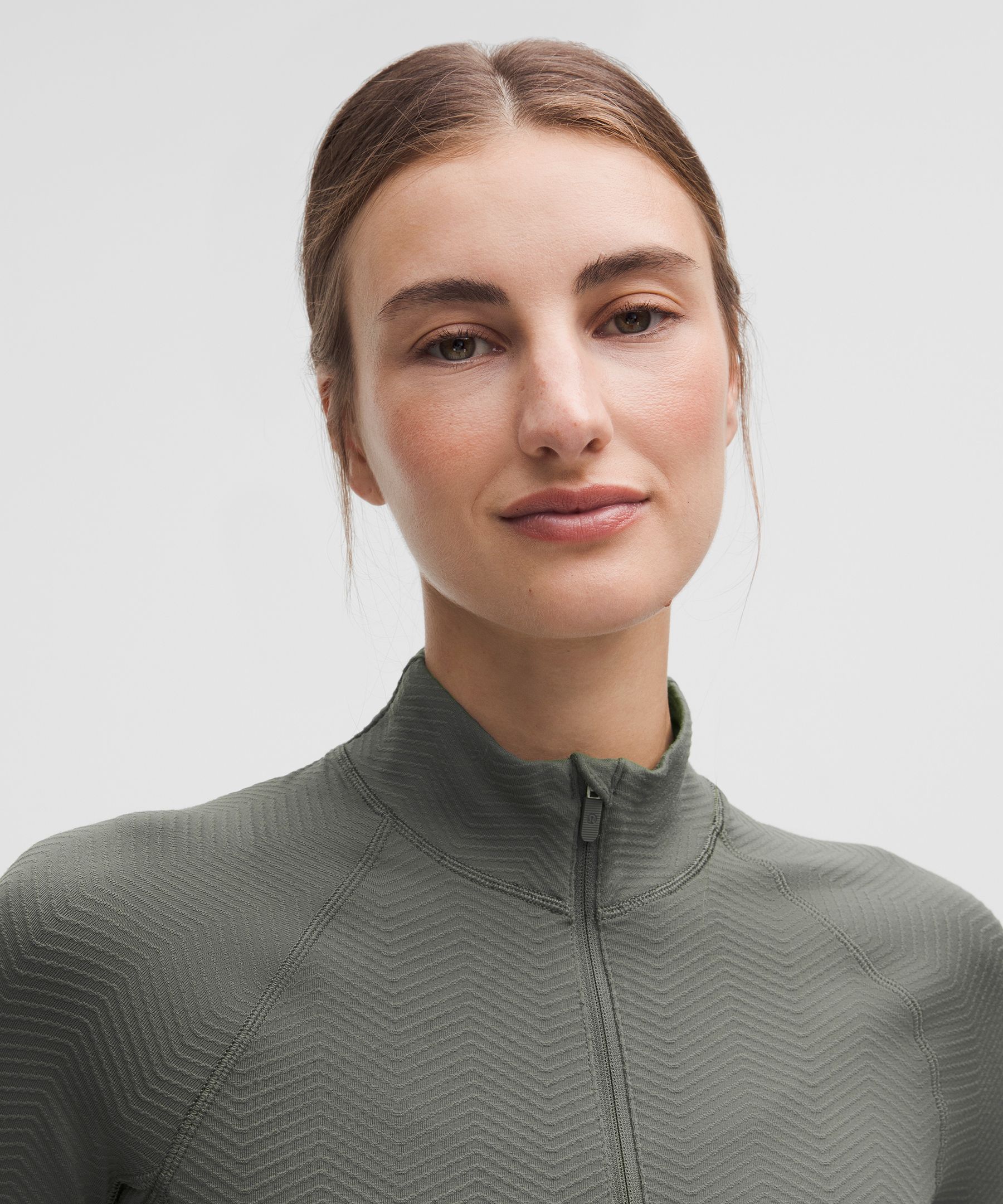 It's Rulu Cropped Half Zip 