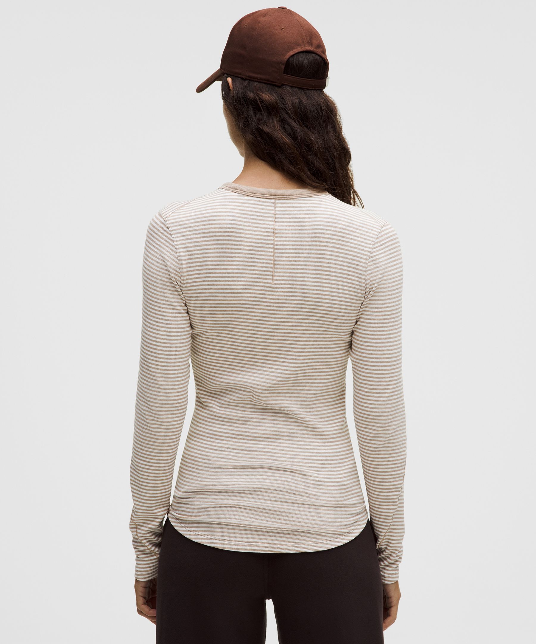 Lululemon Hold Tight Long-sleeve Shirt In Neutral