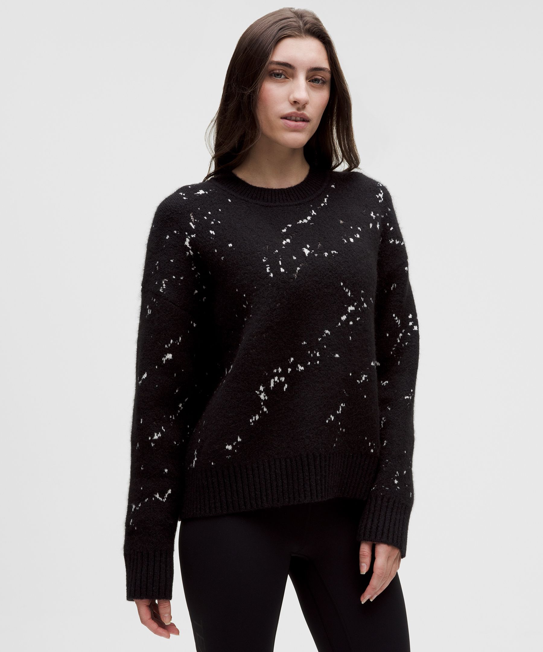 Team Canada Women's Alpaca-Blend Jacquard Sweater 