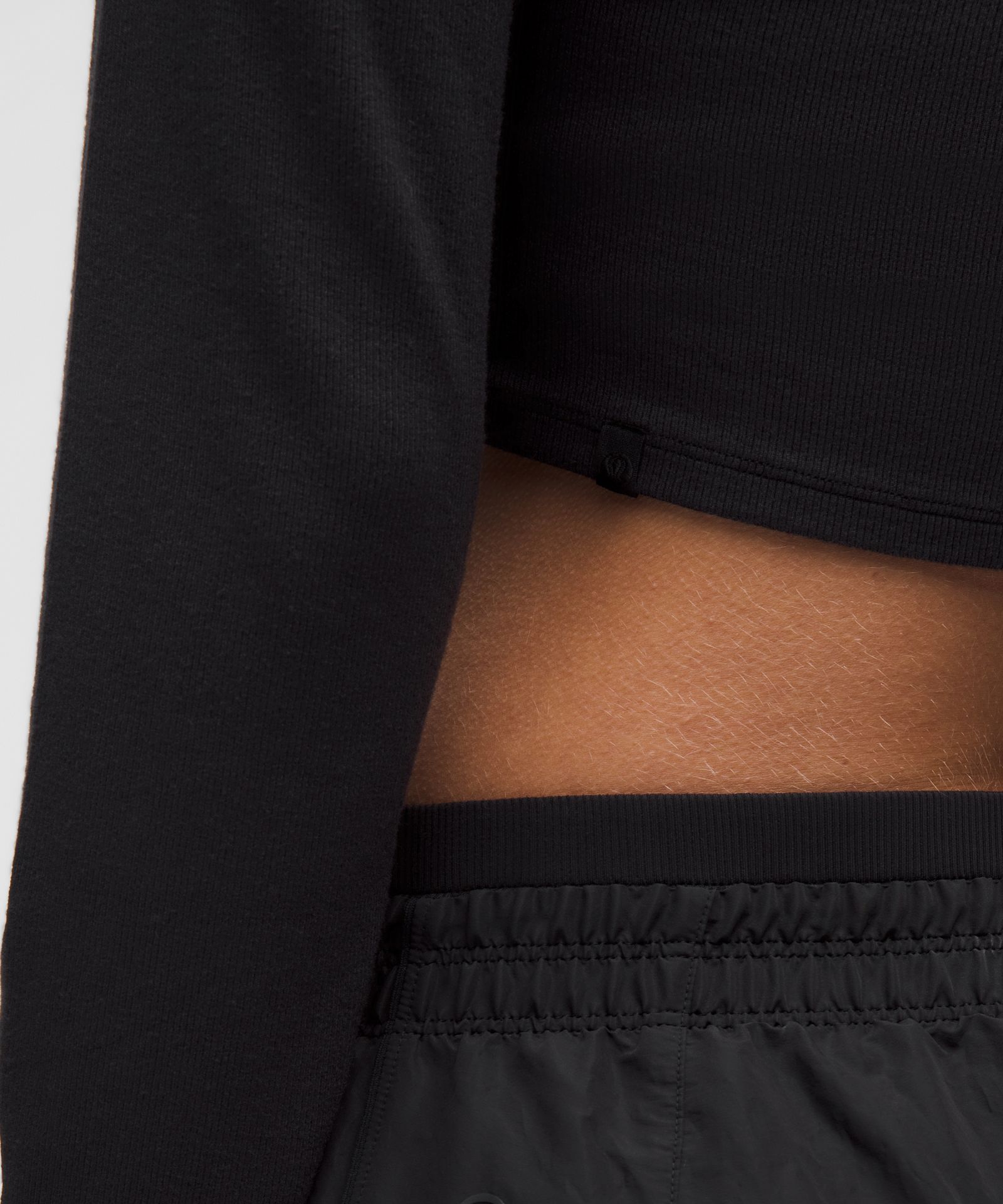 Женская укороченная рубашка Lululemon Hold Tight с длинным рукавом — фото 5