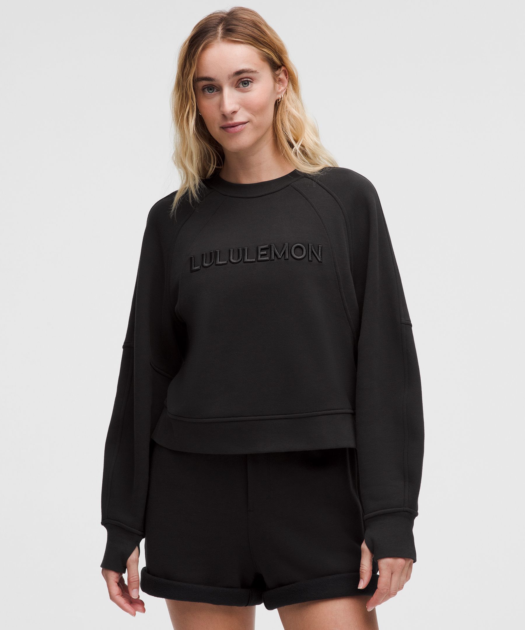 Scuba Oversized Pullover Wordmark