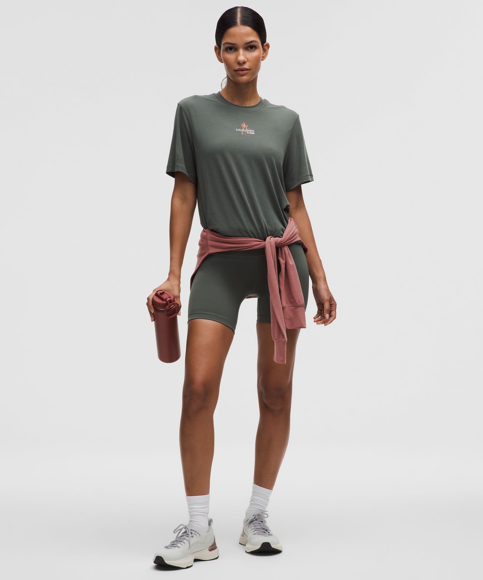 Lululemon Jersey Training Short-Sleeve Shirt *Move in Nature — фото 2