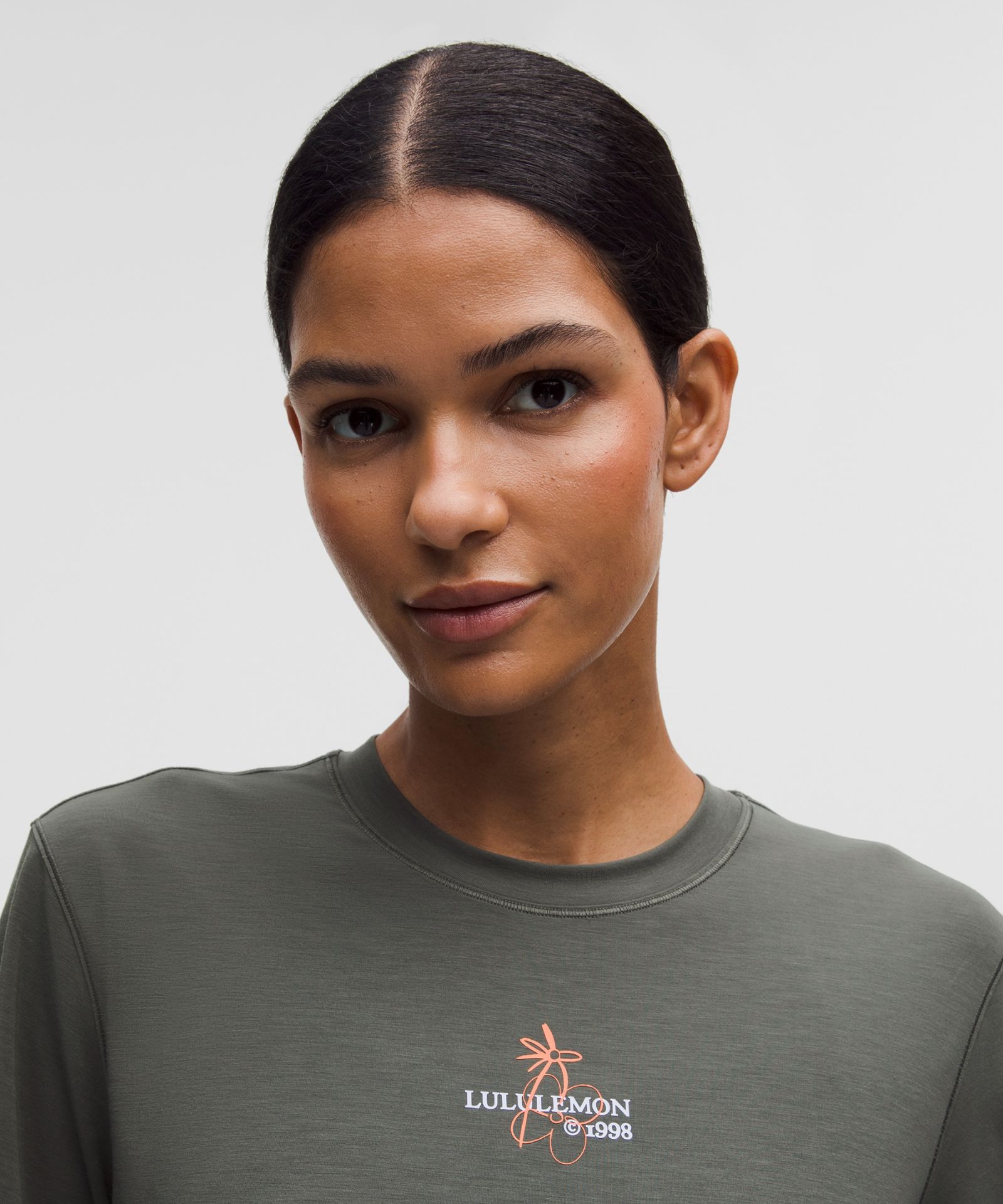 Lululemon Jersey Training Short-Sleeve Shirt *Move in Nature — фото 4