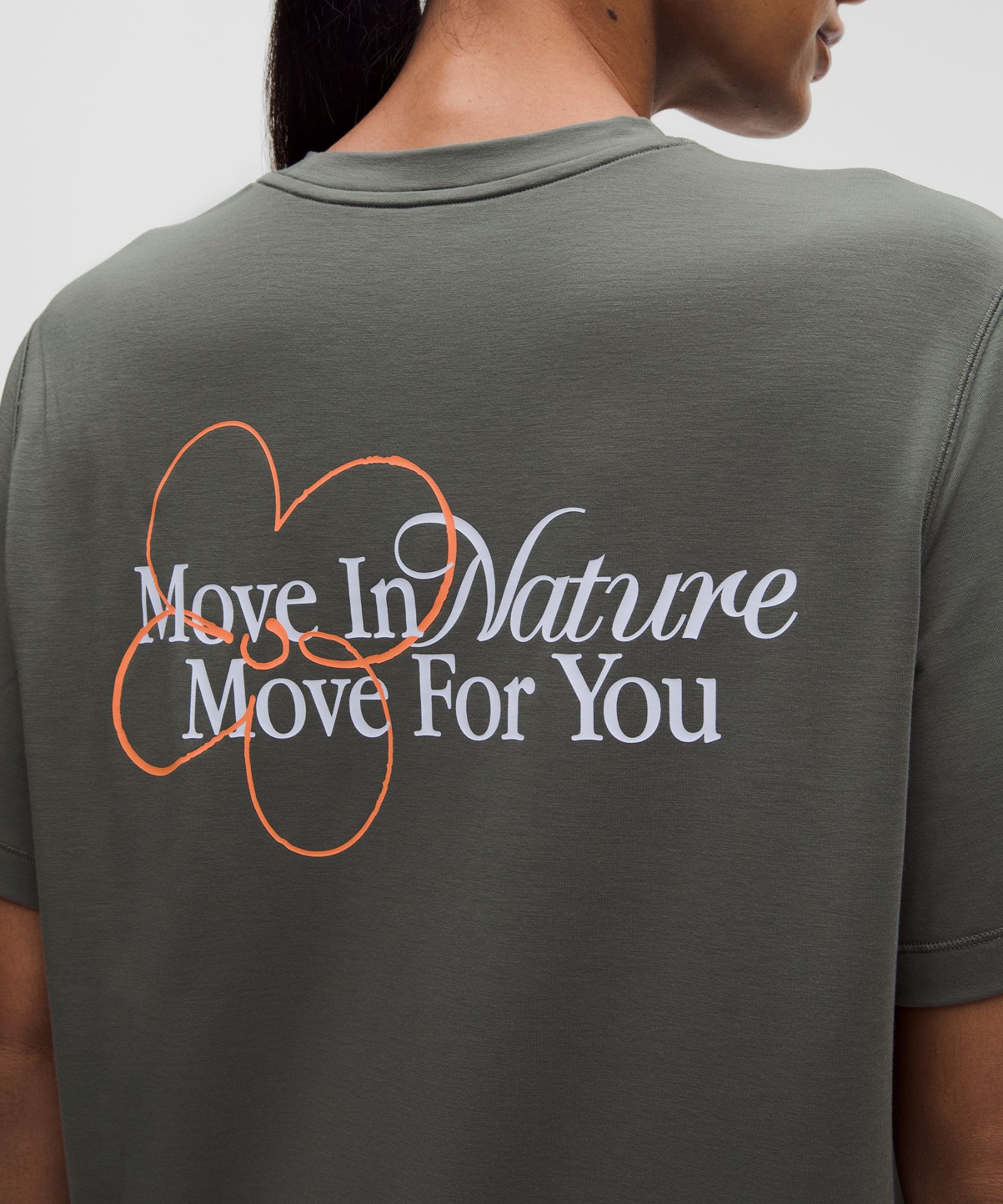 Lululemon Jersey Training Short-Sleeve Shirt *Move in Nature — фото 7