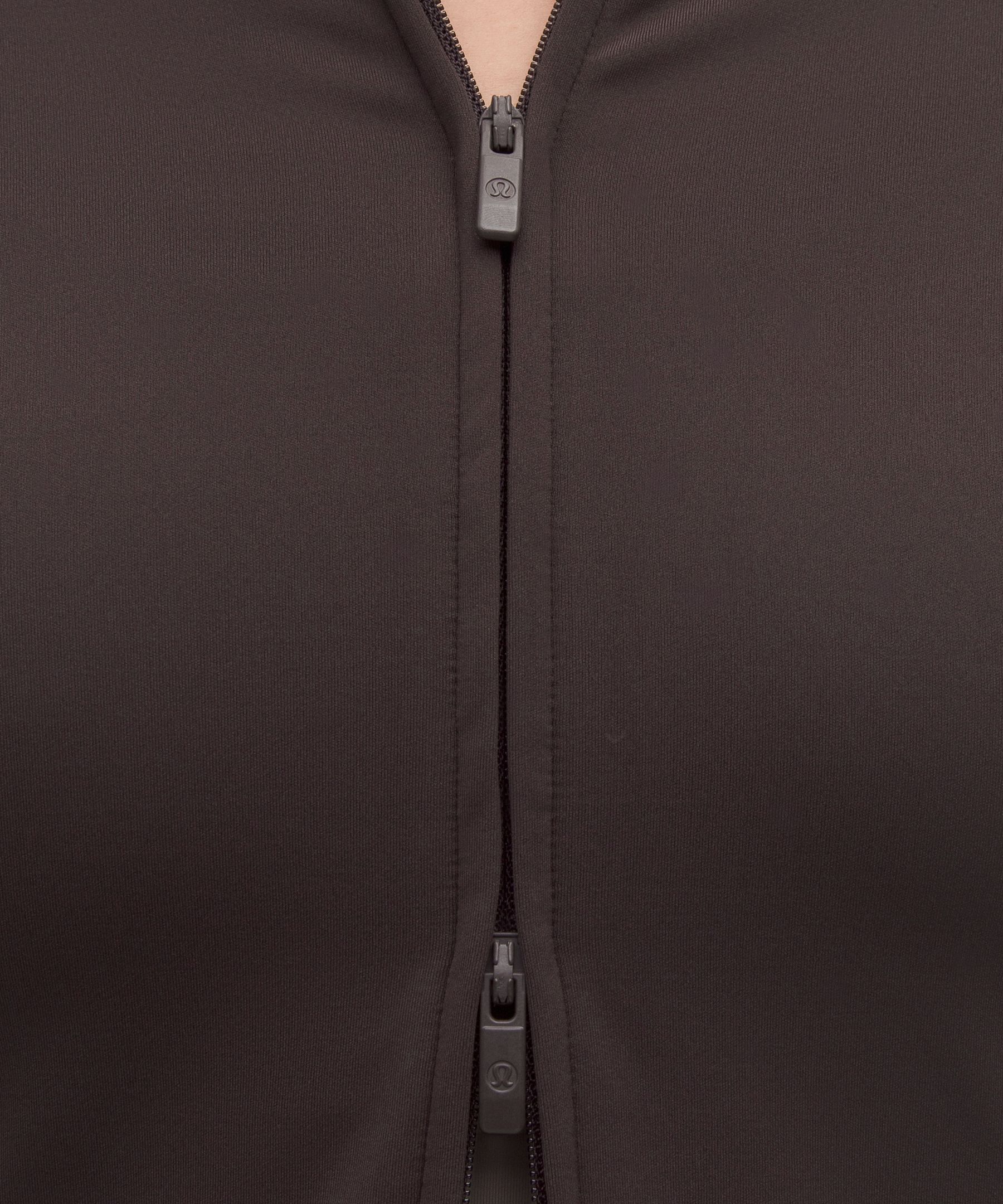 Lululemon Wunder Train Full-zip Jacket In Brown