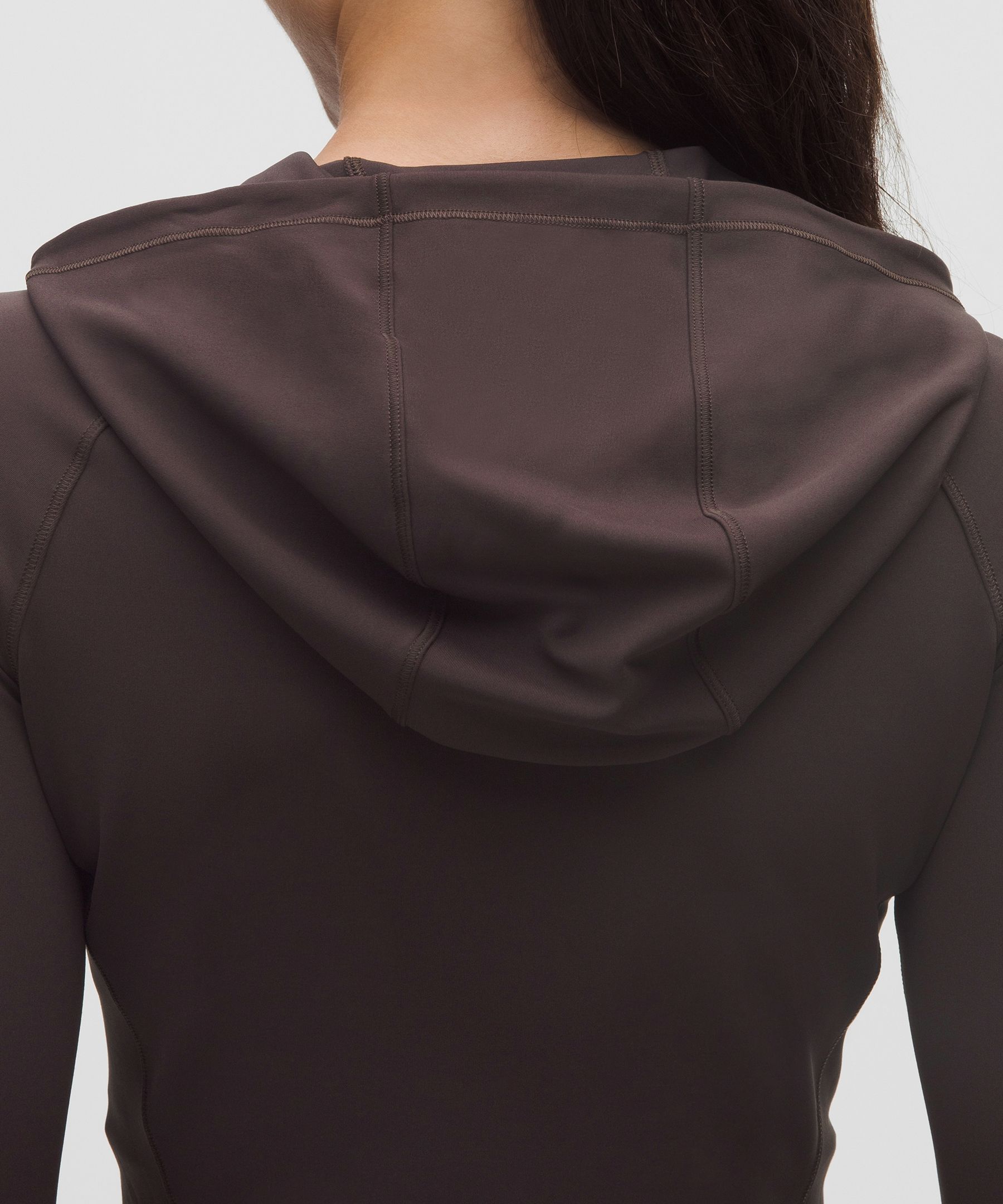 Lululemon Wunder Train Full-zip Jacket In Brown