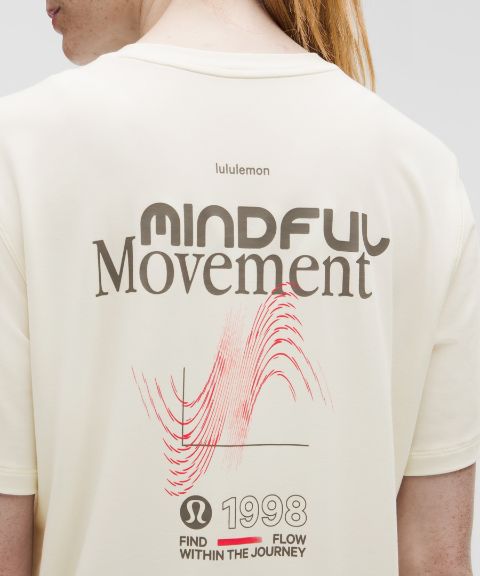 Lululemon Jersey Training Short-Sleeve Shirt *Graphic