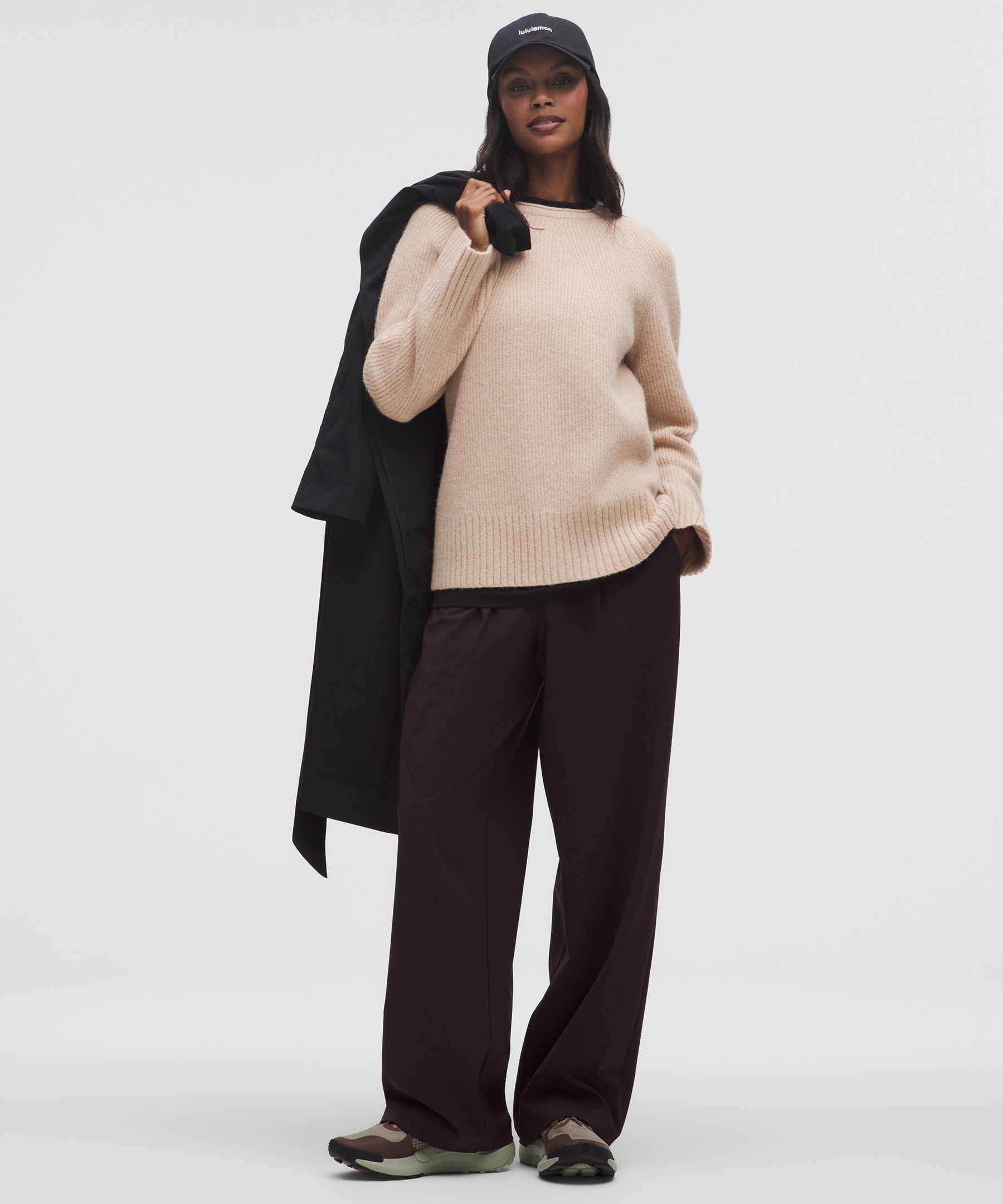 Lululemon Alpaca-blend Crewneck Sweater