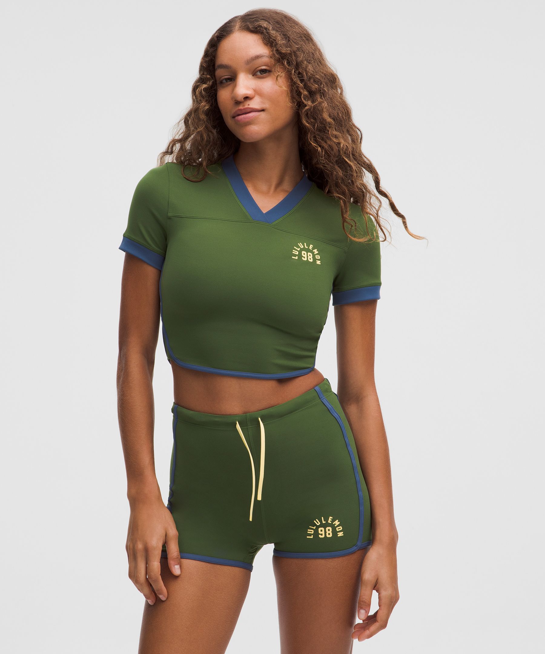 Nulu Sporty Trim Short-Sleeve Shirt