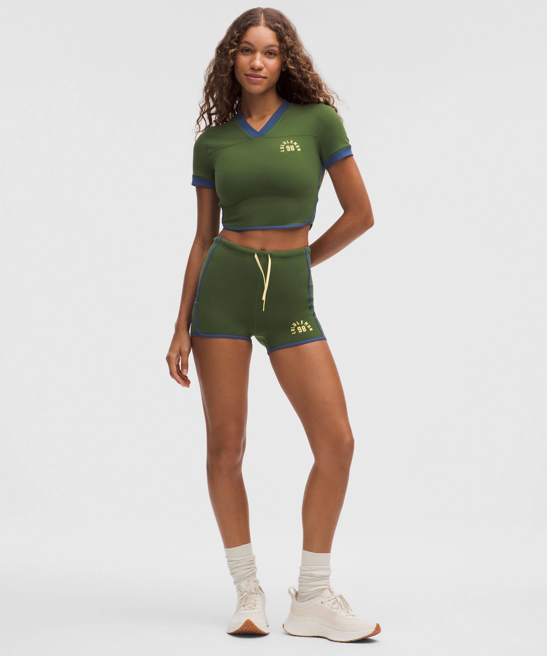 Nulu Sporty Trim Short-Sleeve Shirt