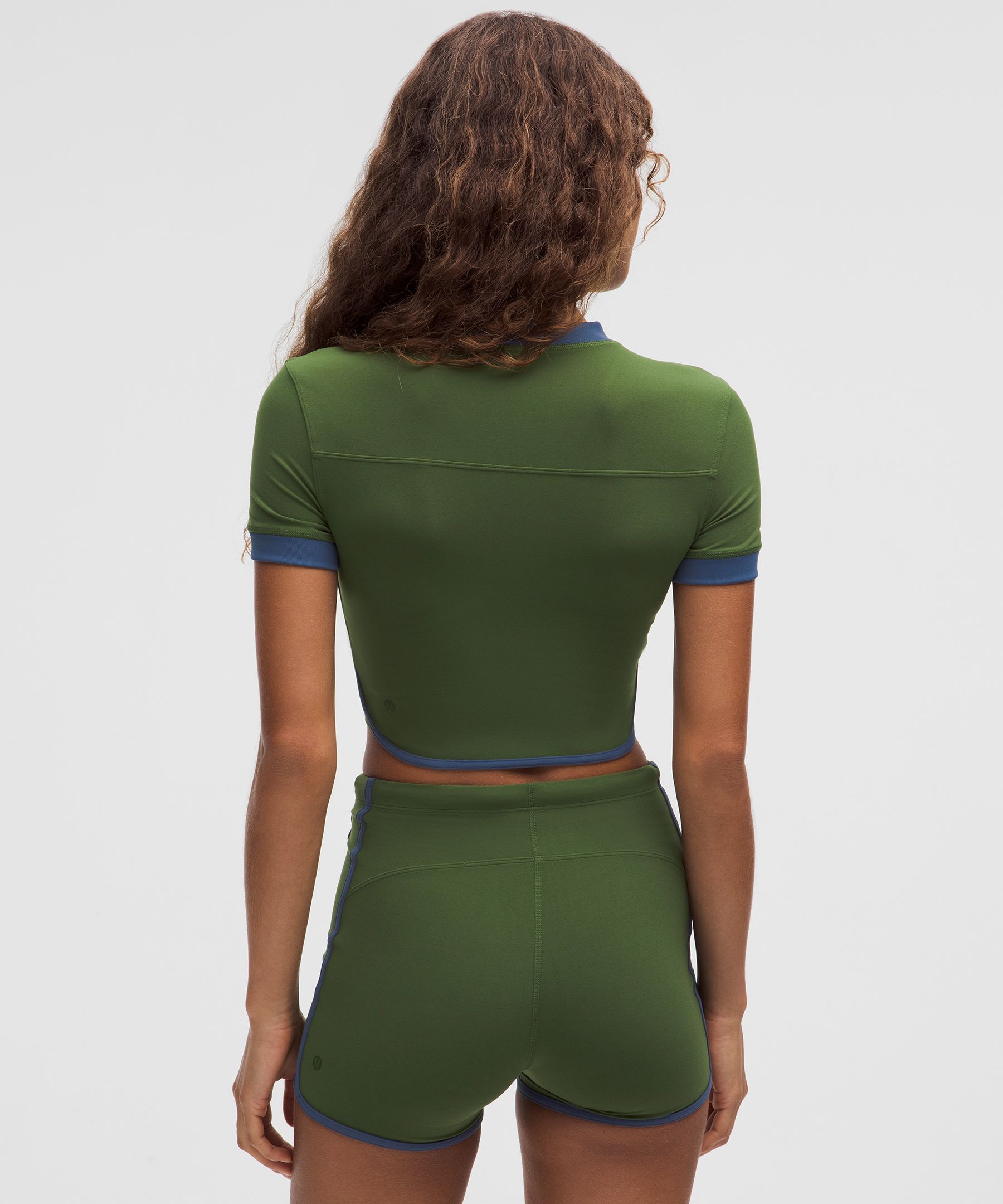 Nulu Sporty Trim Short-Sleeve Shirt