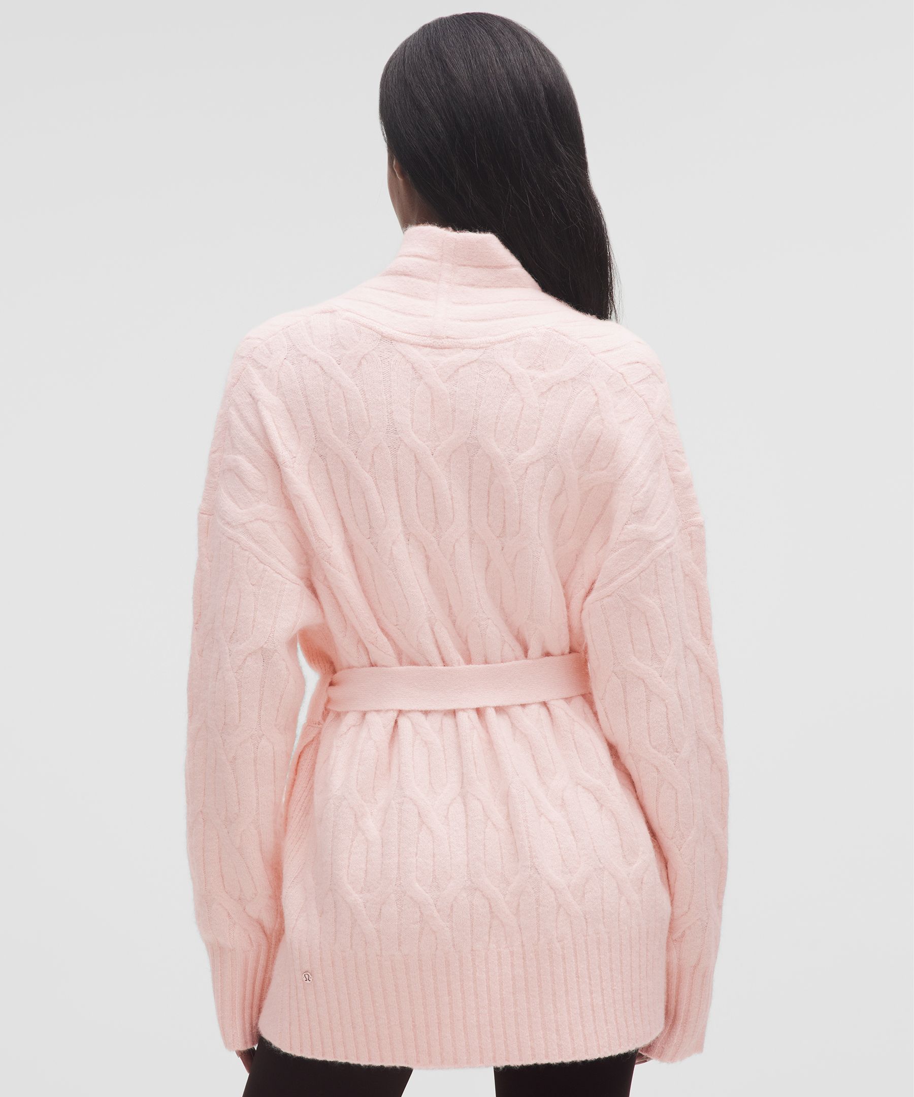 Lululemon Alpaca-blend Tie-front Long Cardigan