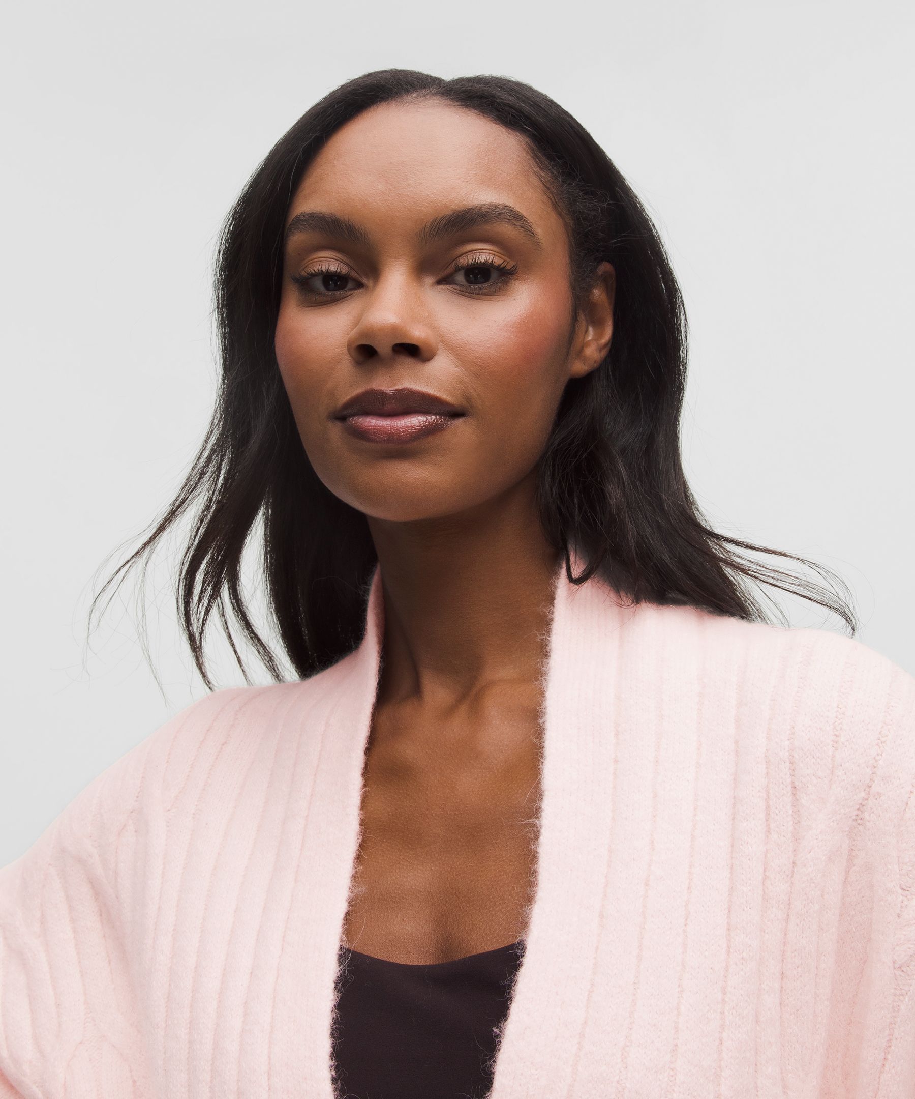 Lululemon Alpaca-blend Tie-front Long Cardigan