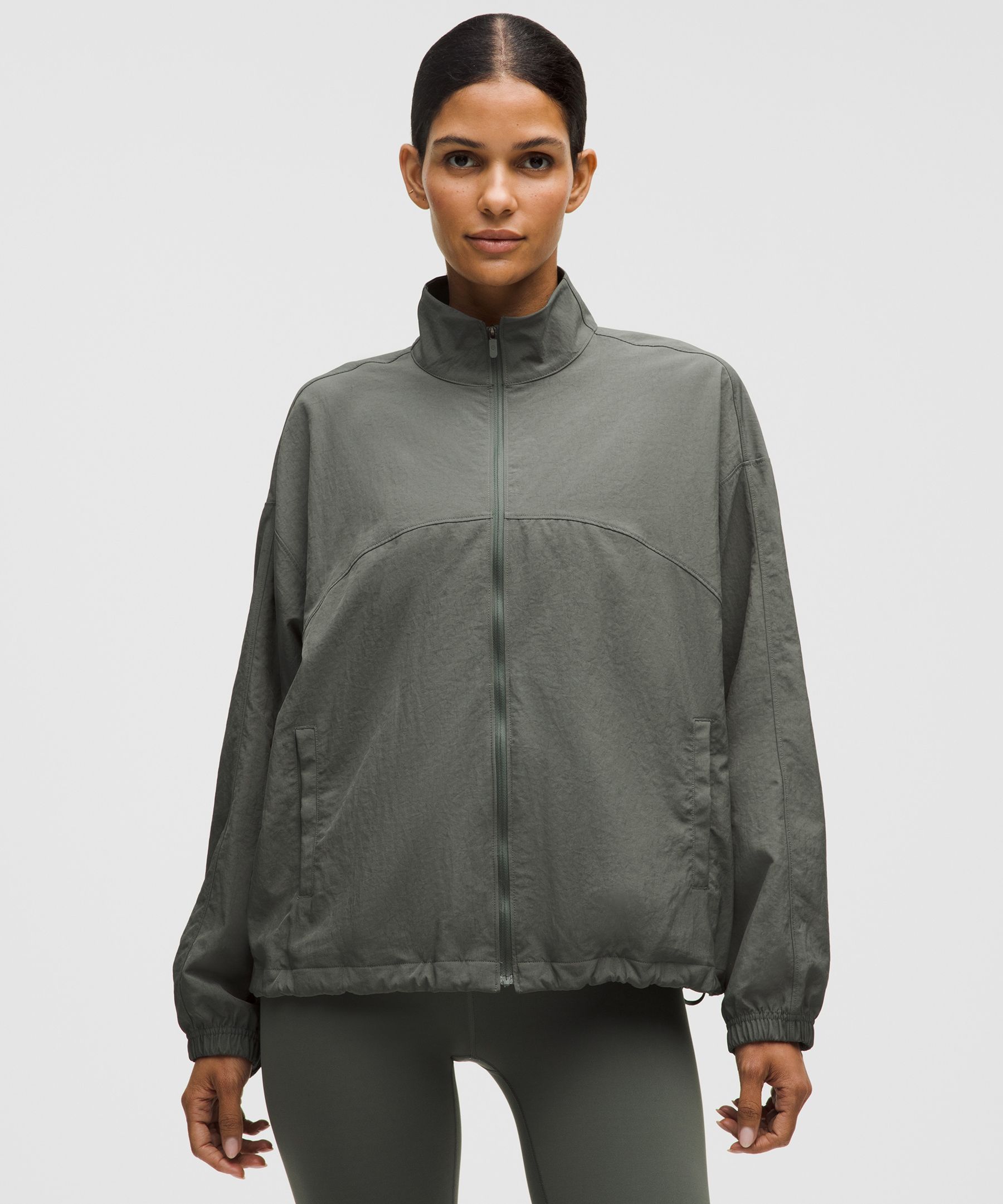 License to Train Woven Oversized Jacket
