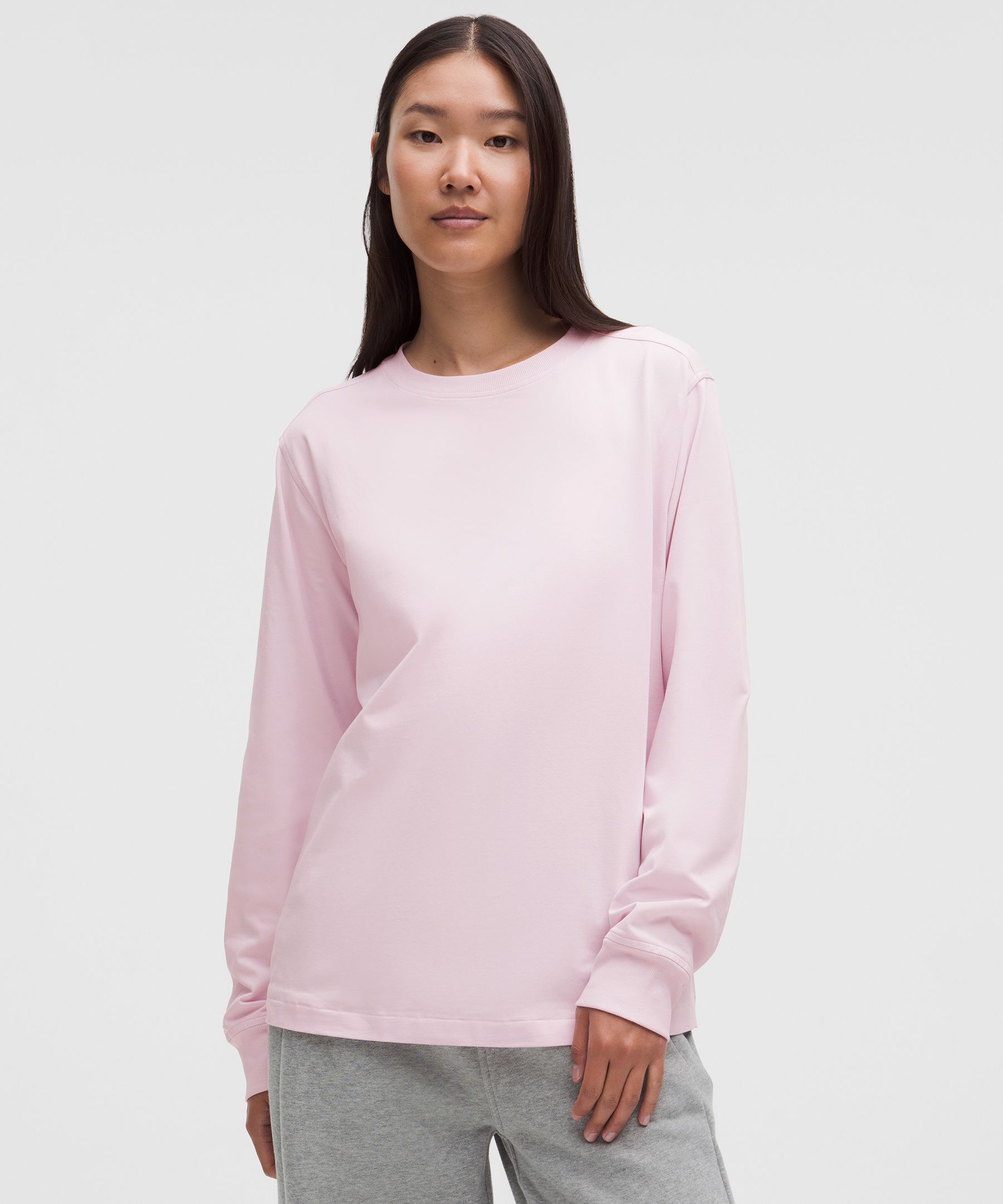 Lululemon All Yours Organic Cotton Long-sleeve Shirt