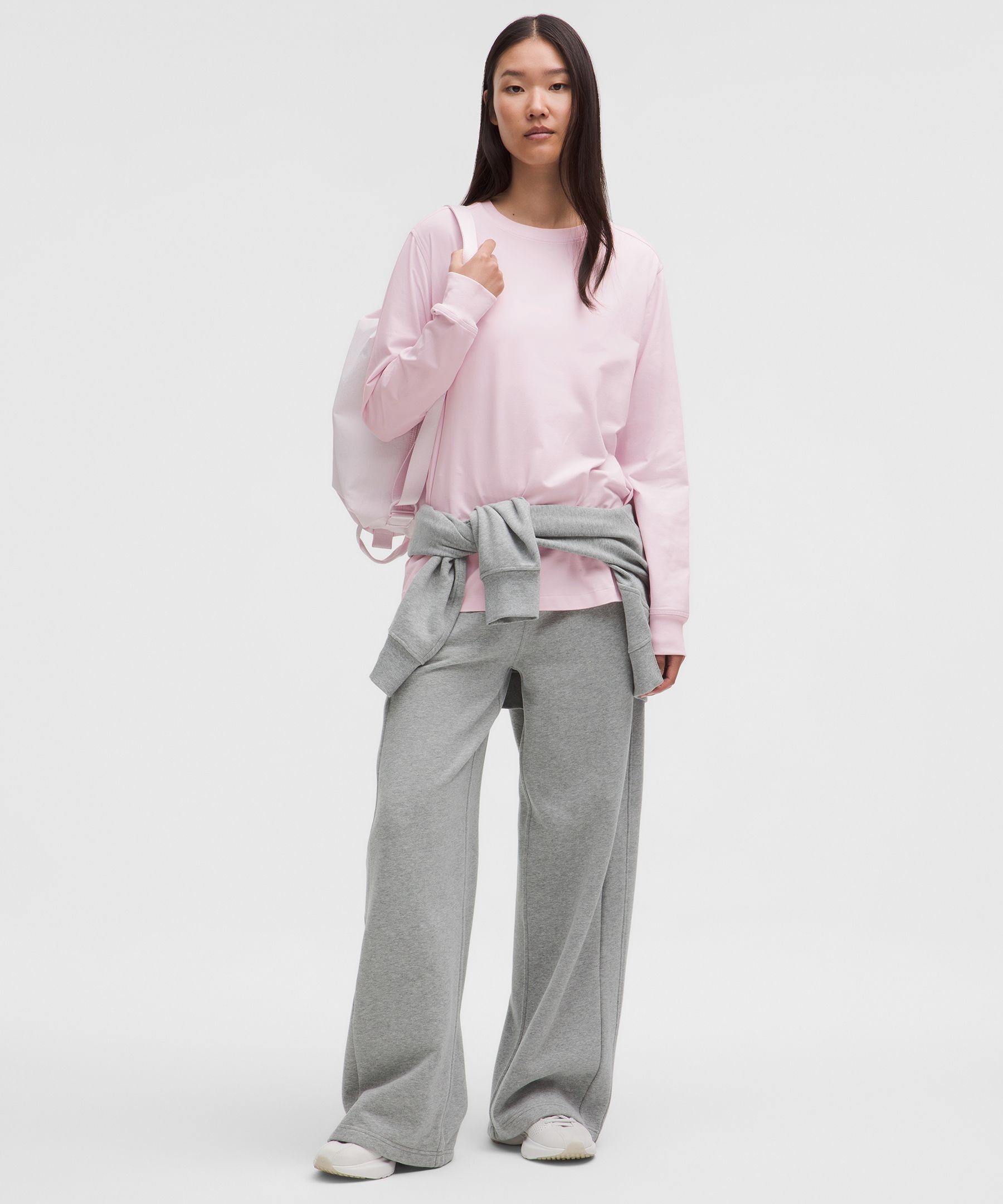 Lululemon All Yours Organic Cotton Long-sleeve Shirt