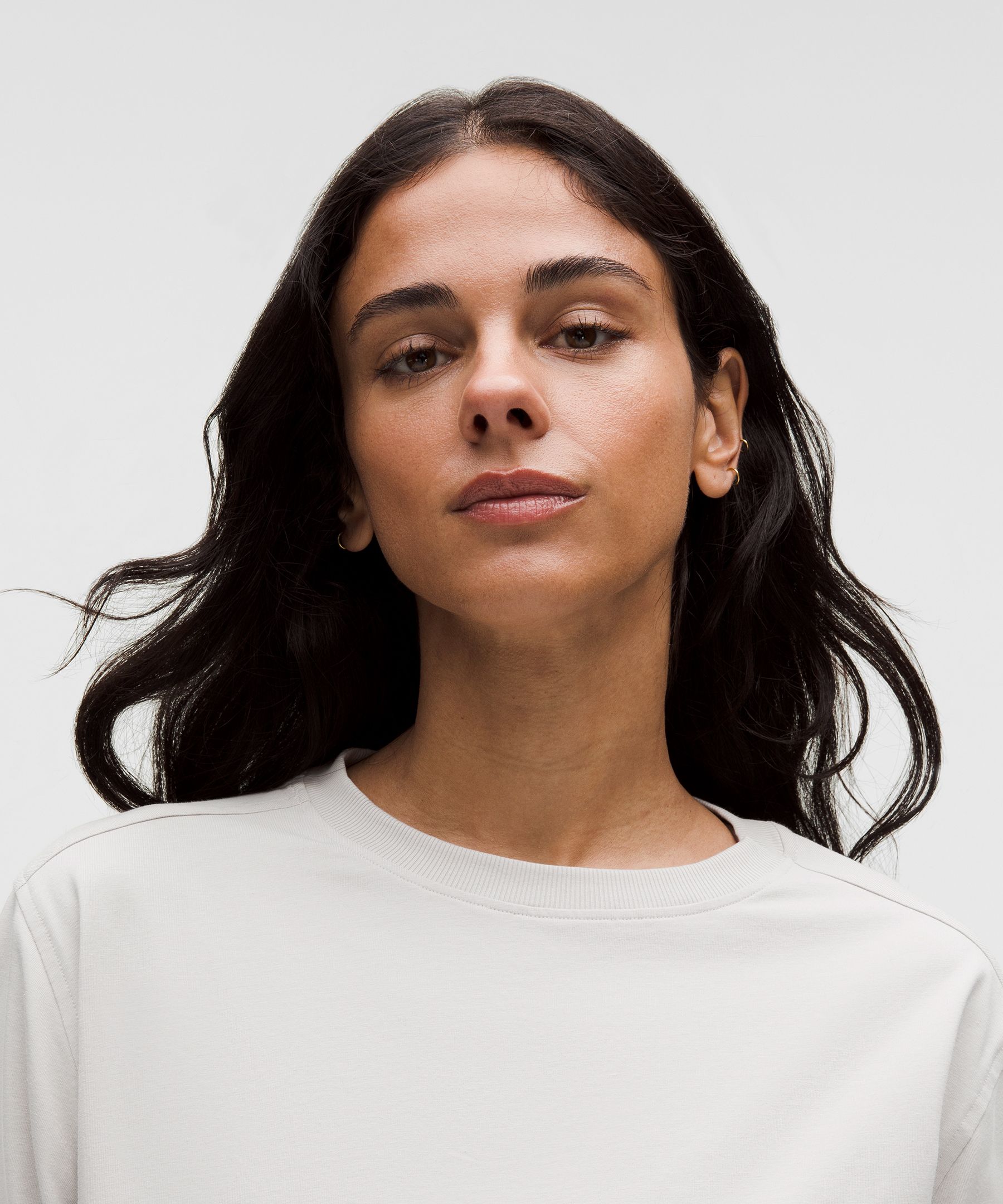 Lululemon All Yours Organic Cotton Long-sleeve Shirt In White