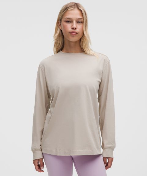 Женский лонгслив Lululemon All Yours из органического хлопка