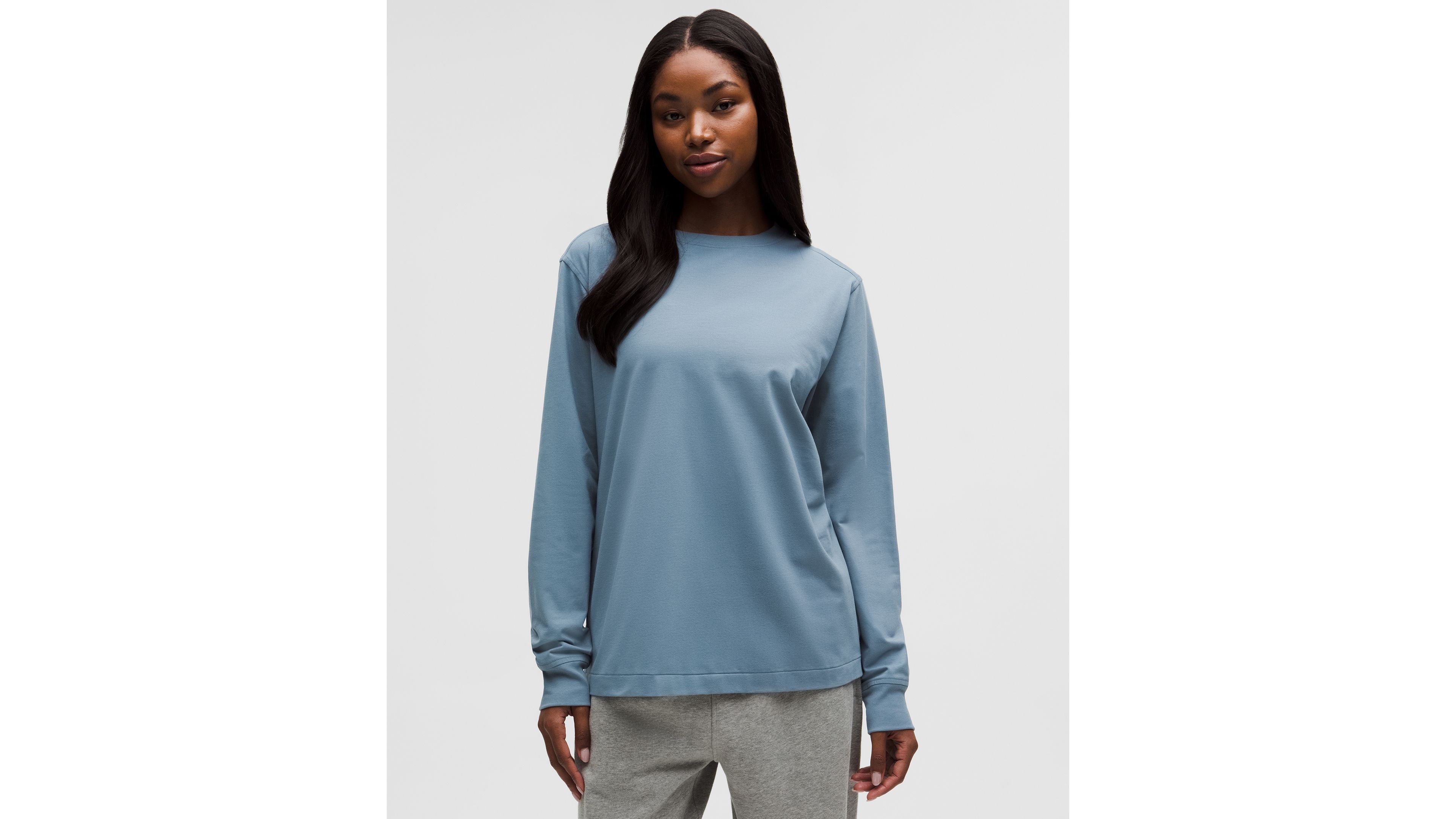 All Yours Organic Cotton-Blend Long-Sleeve Shirt