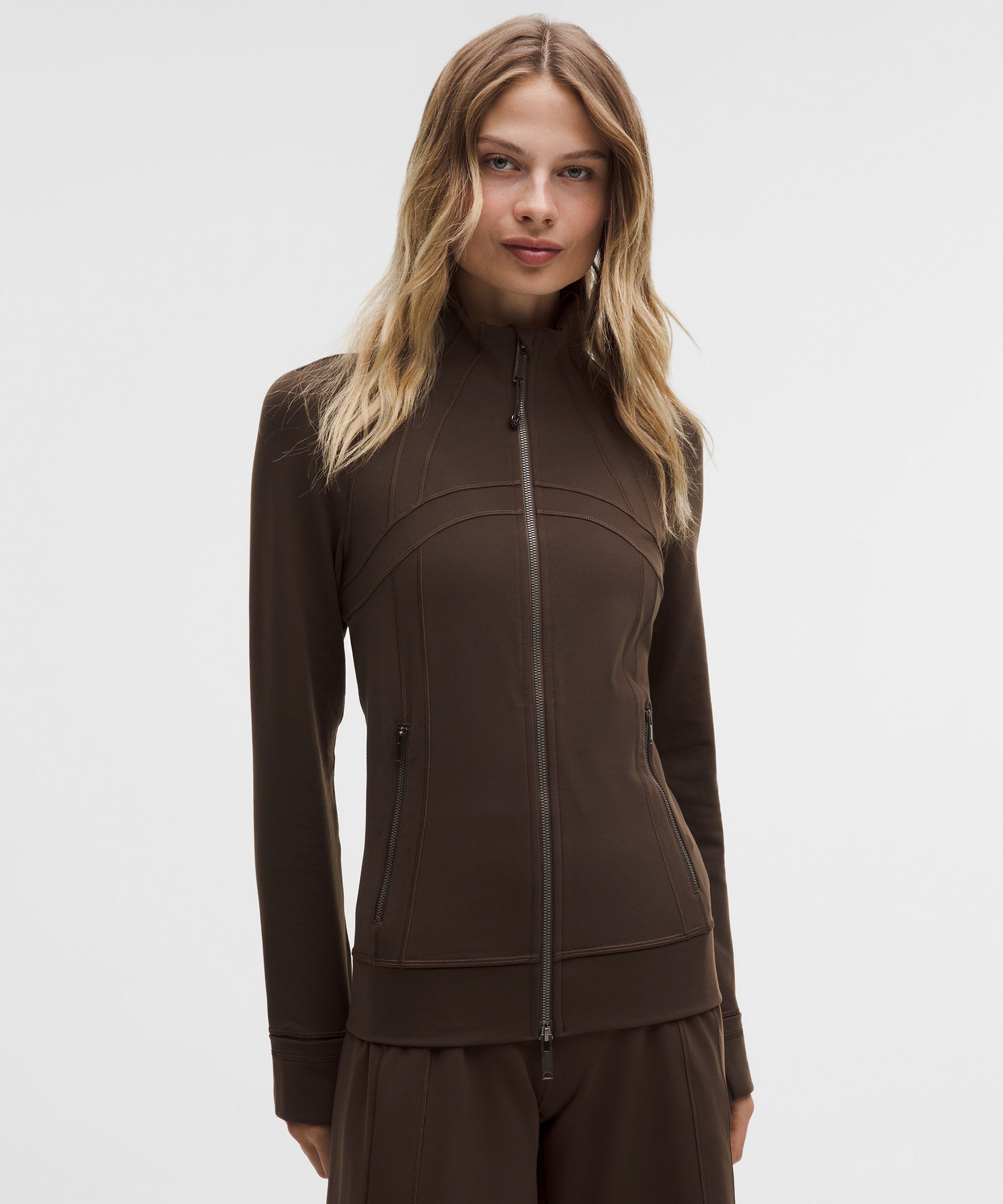 lululemon – Women’s Define Track Jacket Luon – Color Brown – Size 14