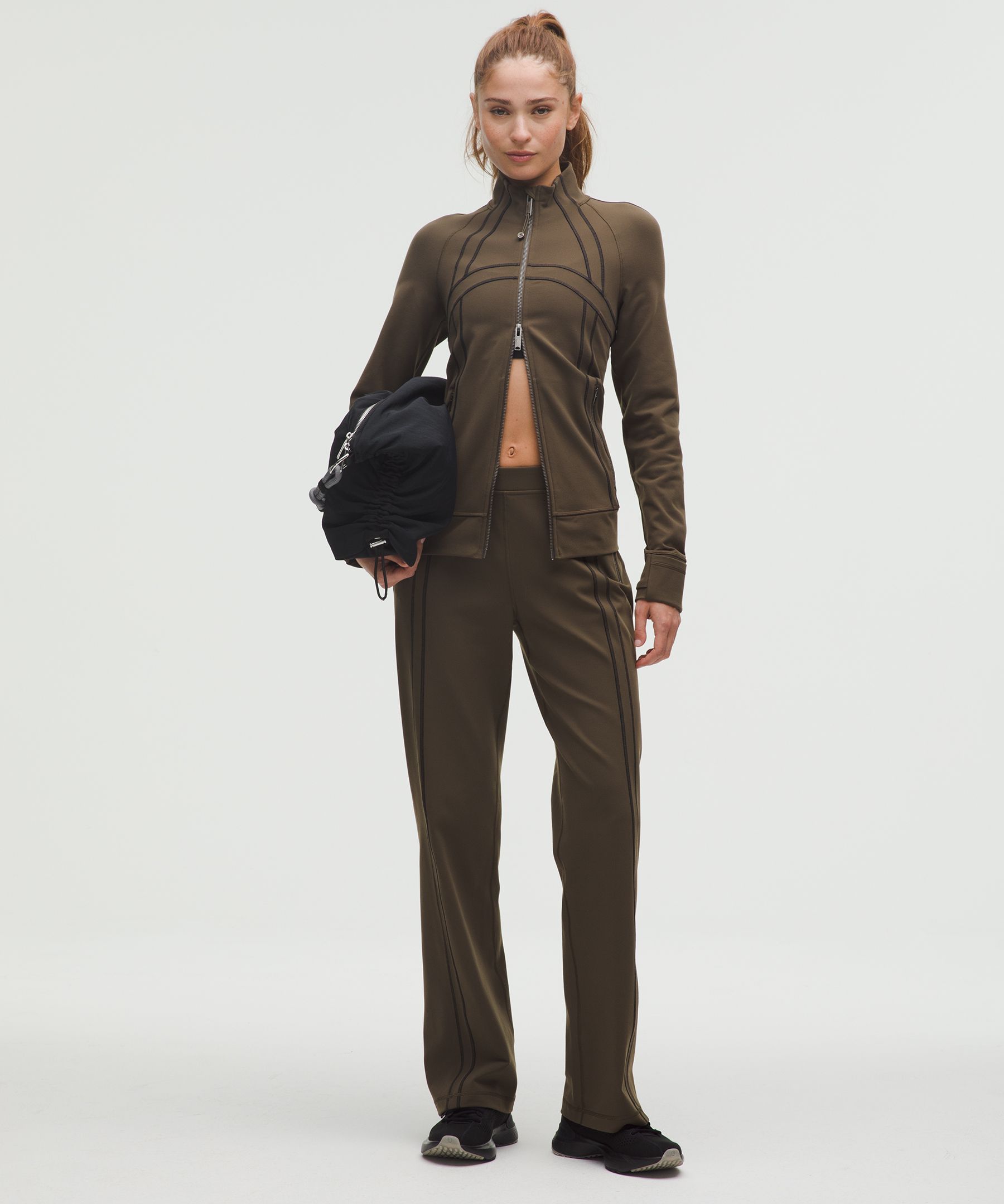 Lululemon Define Track Jacket In Brown